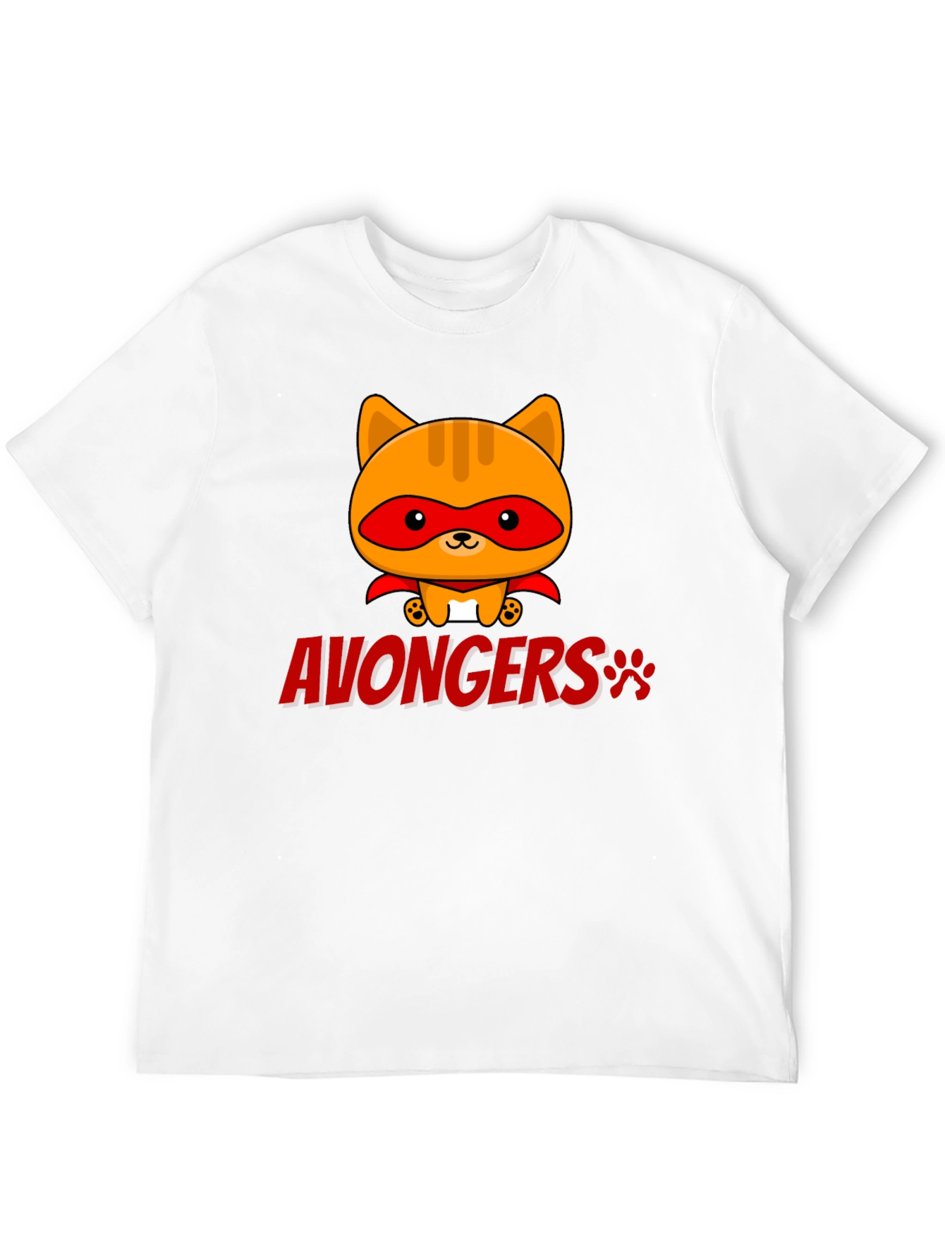 Avongers Cat Superhero T-Shirt