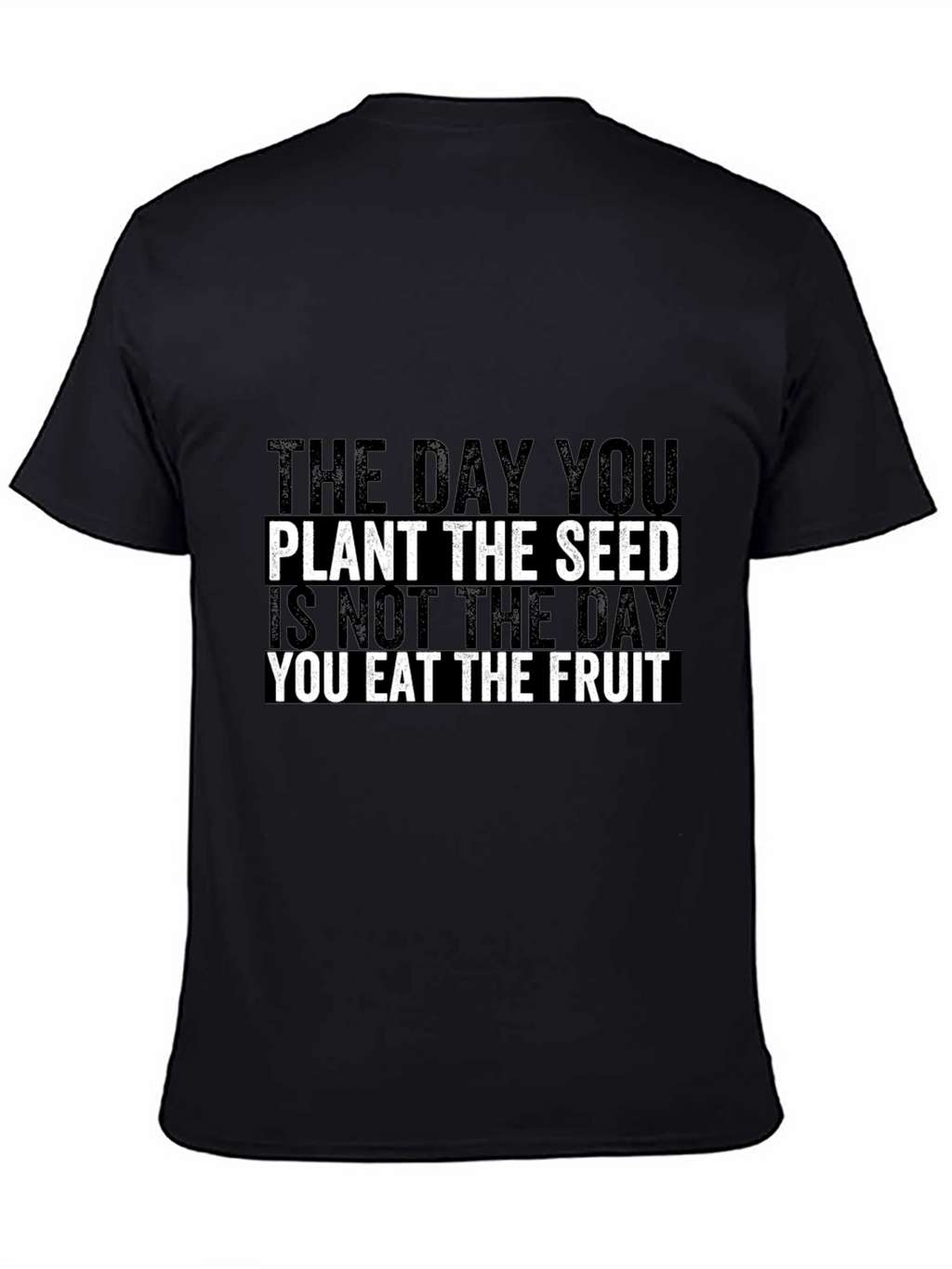Motivational Quote Graphic Print T-Shirt