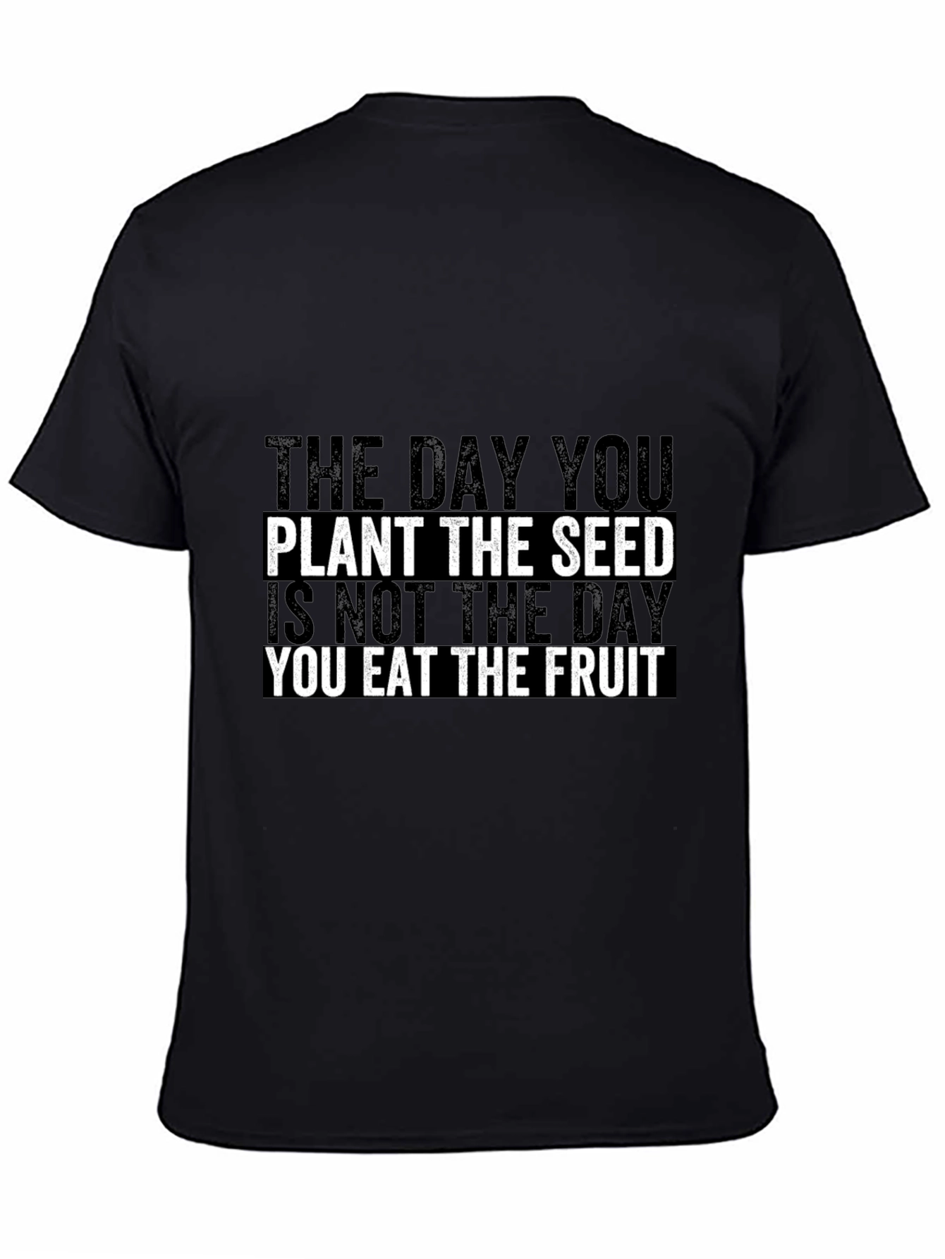Motivational Quote Graphic Print T-Shirt