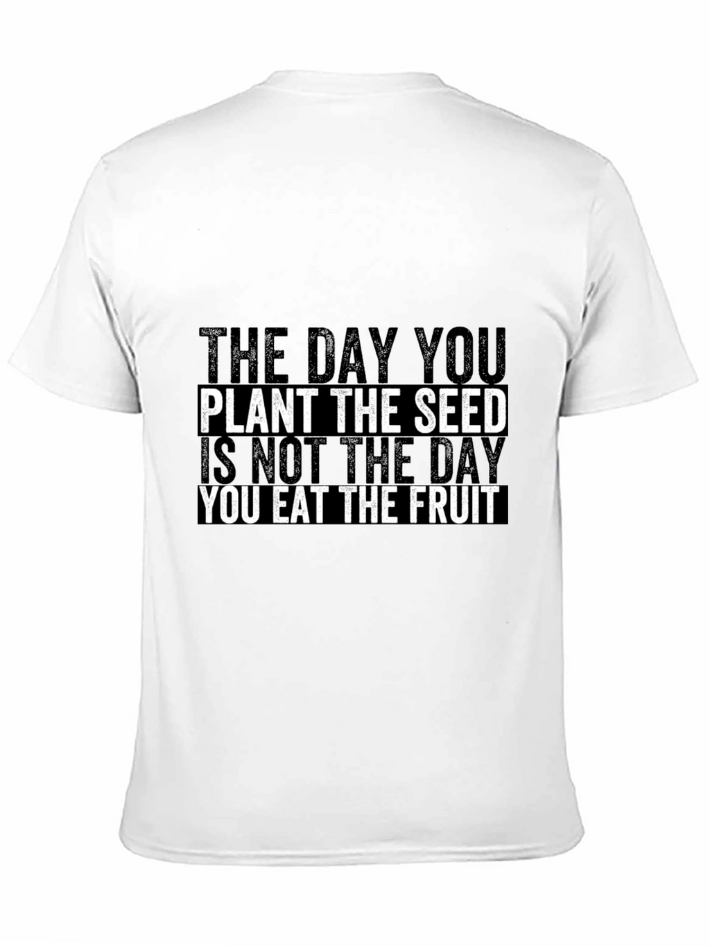 Motivational Quote Graphic Print T-Shirt