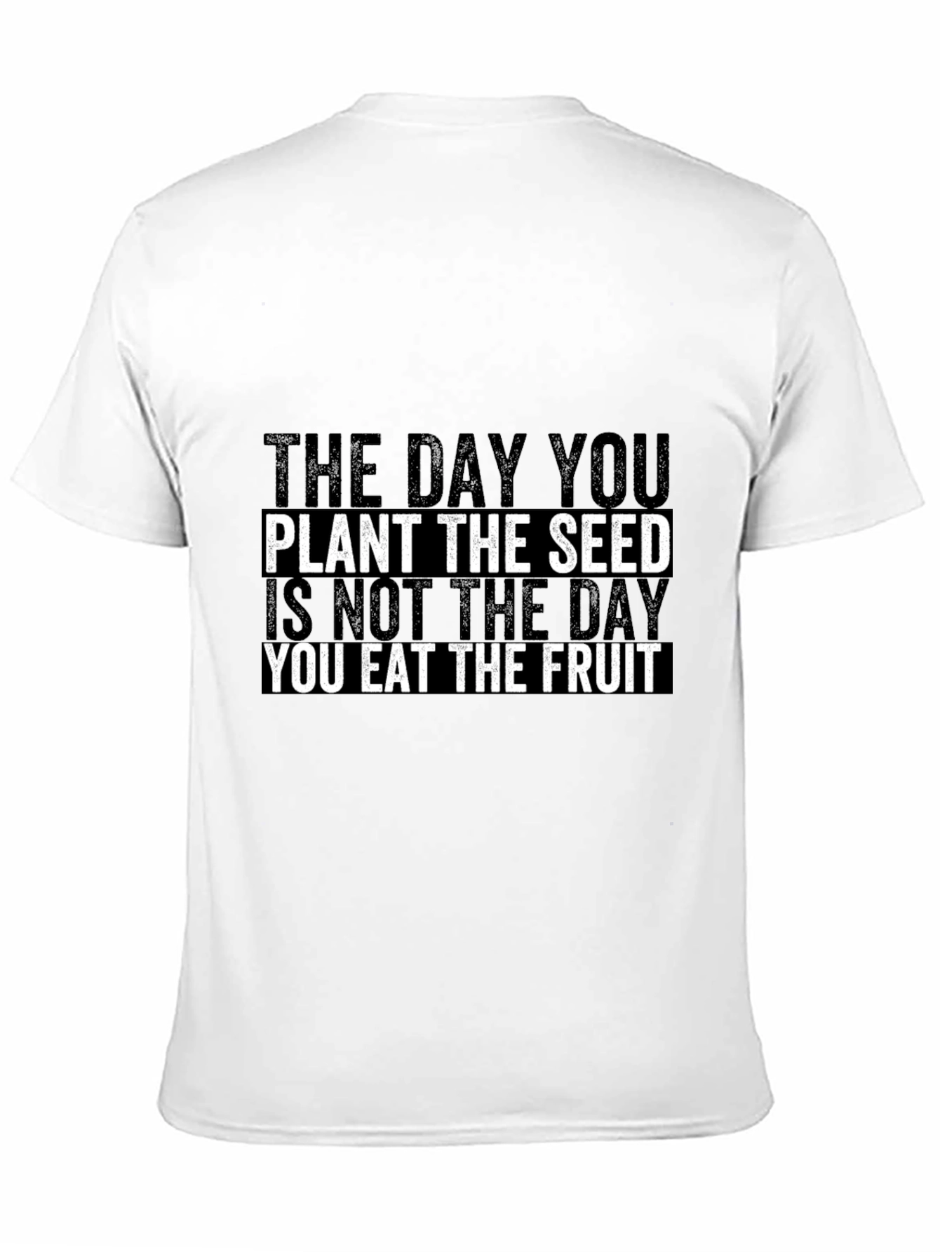 Motivational Quote Graphic Print T-Shirt