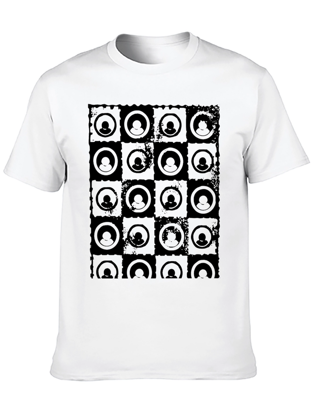 Unique Pattern Graphic Tee