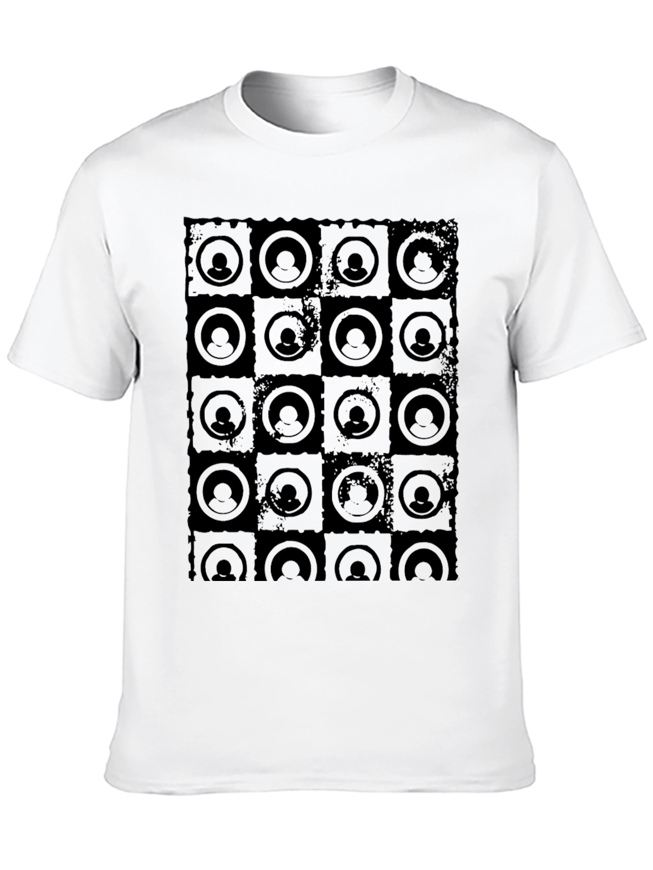 Unique Pattern Graphic Tee