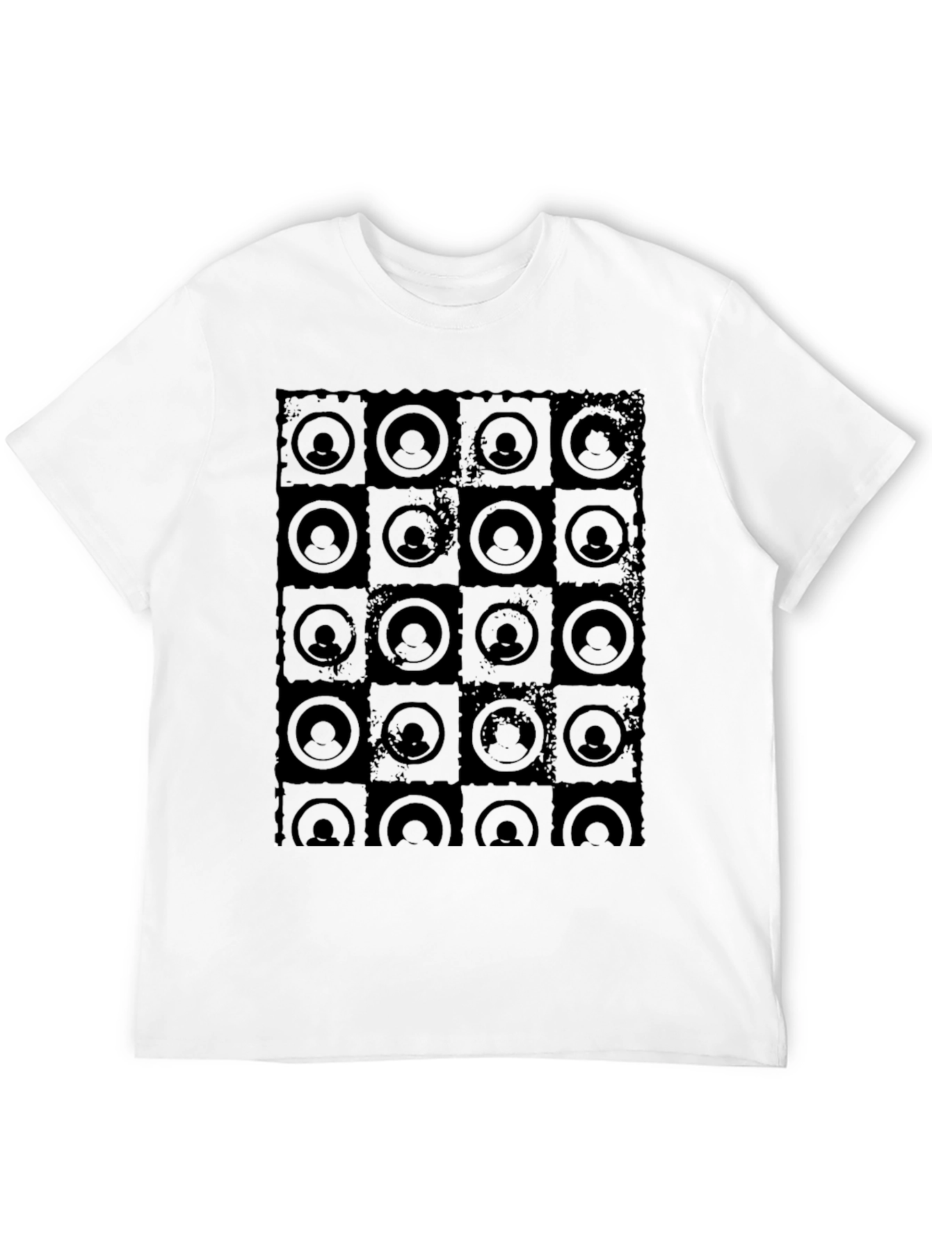 Unique Pattern Graphic Tee