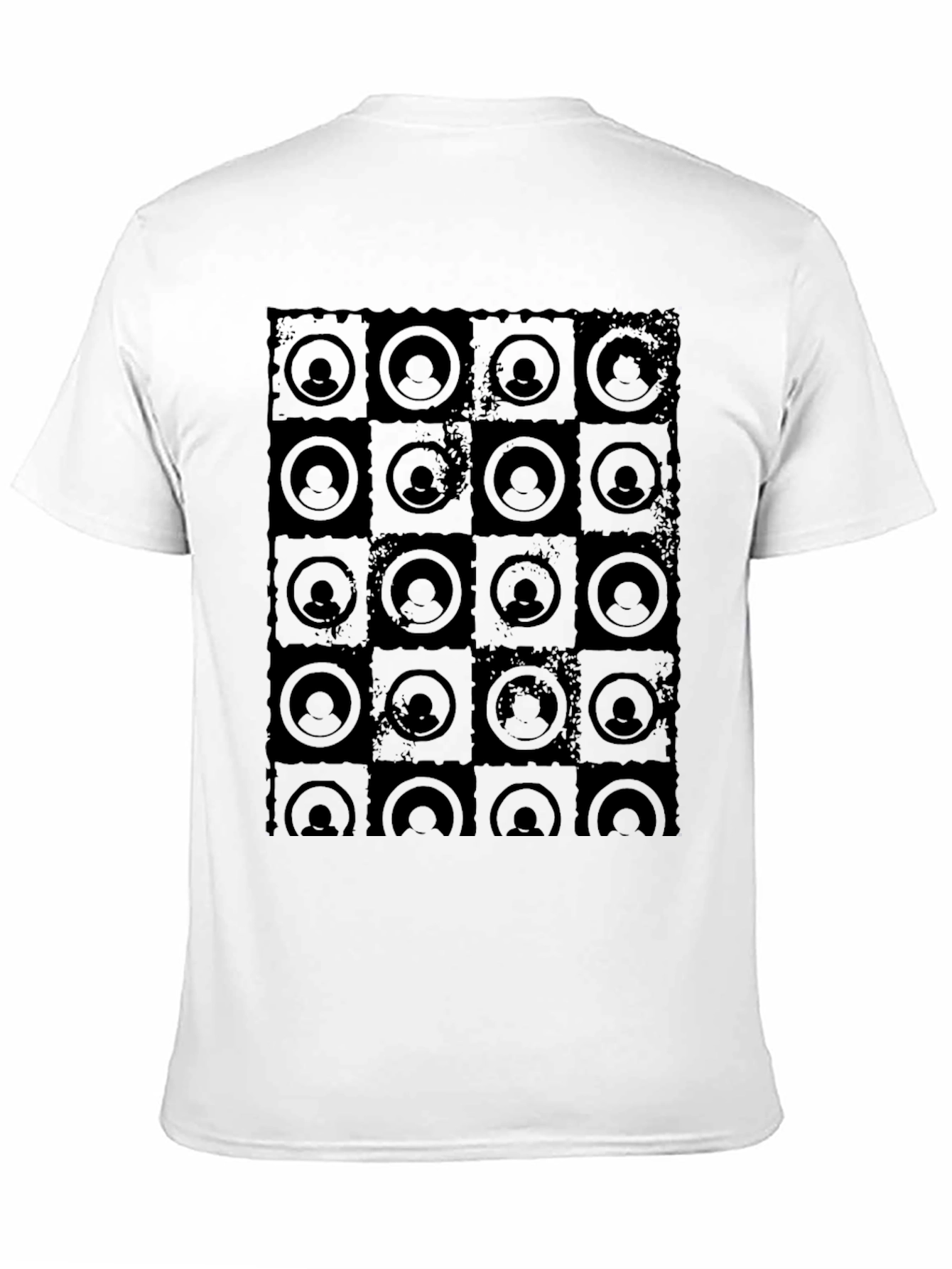 Unique Pattern Graphic Tee