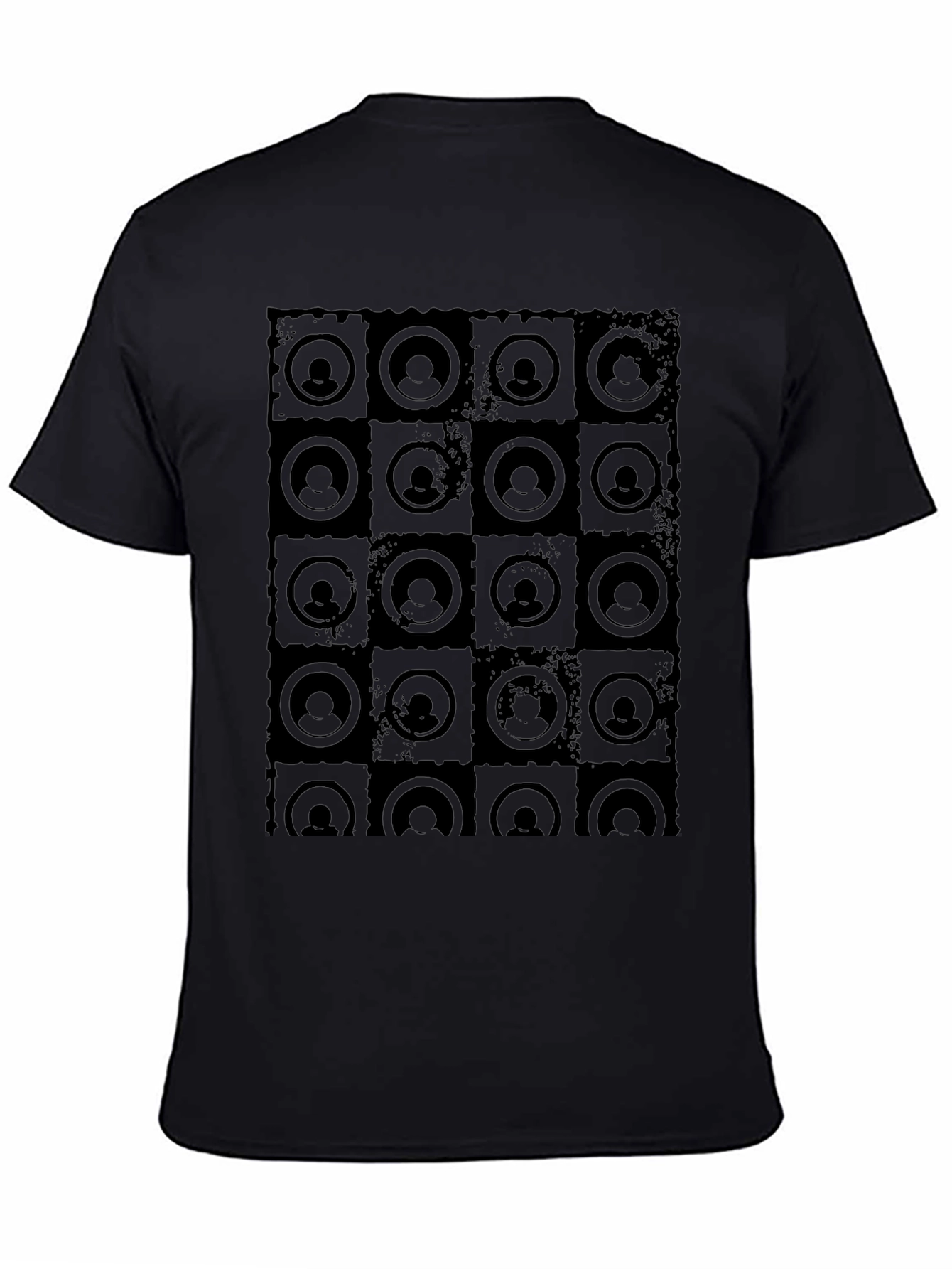 Unique Pattern Graphic Tee
