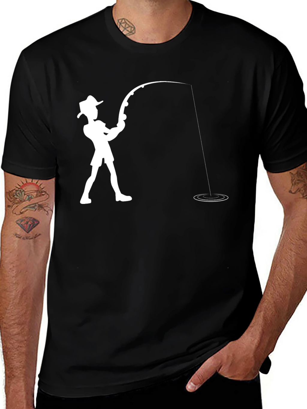 Fishing T-Shirt - Angler Graphic Tee