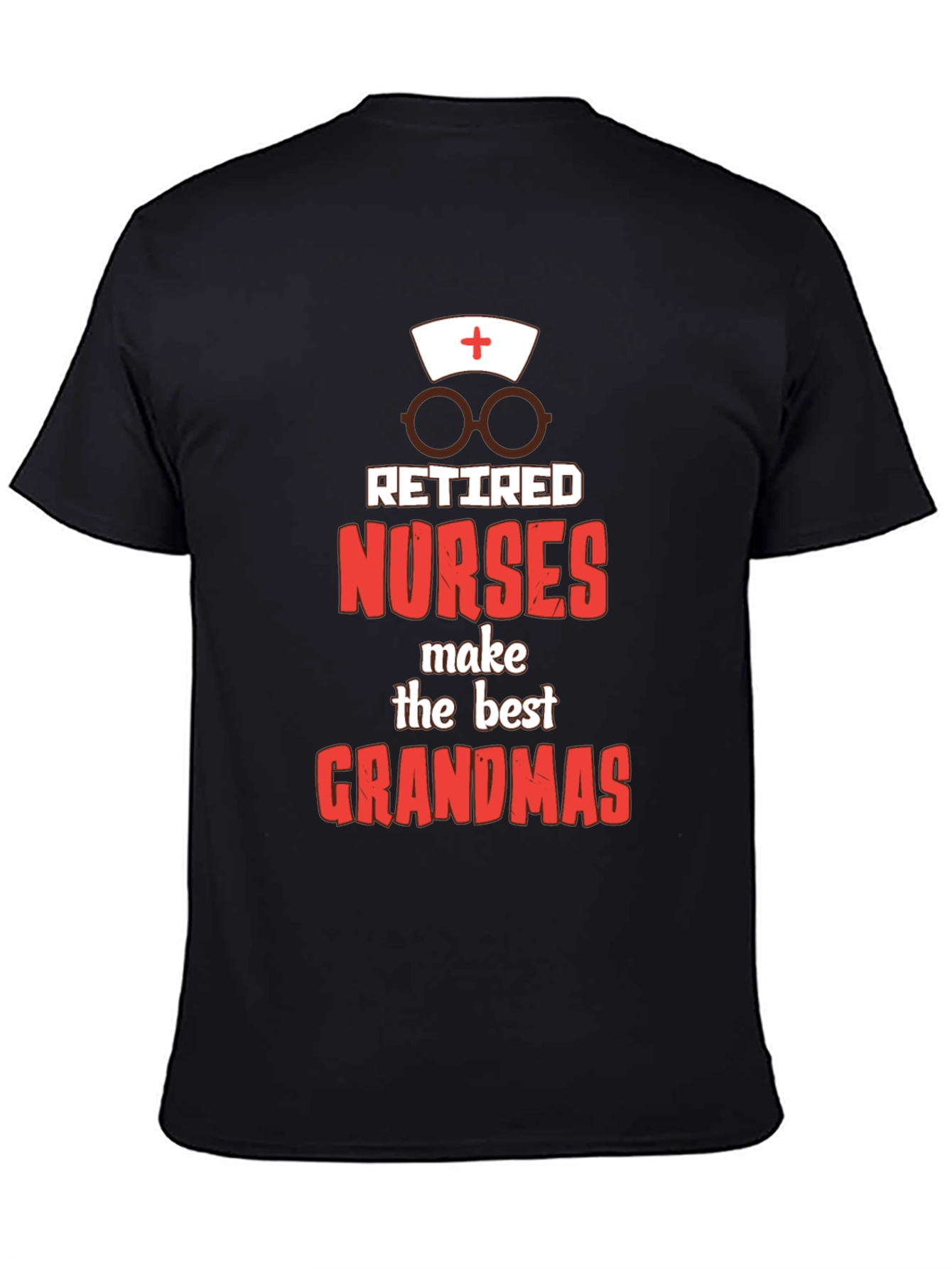 Retired Nurse Grandmas Graphic Tee