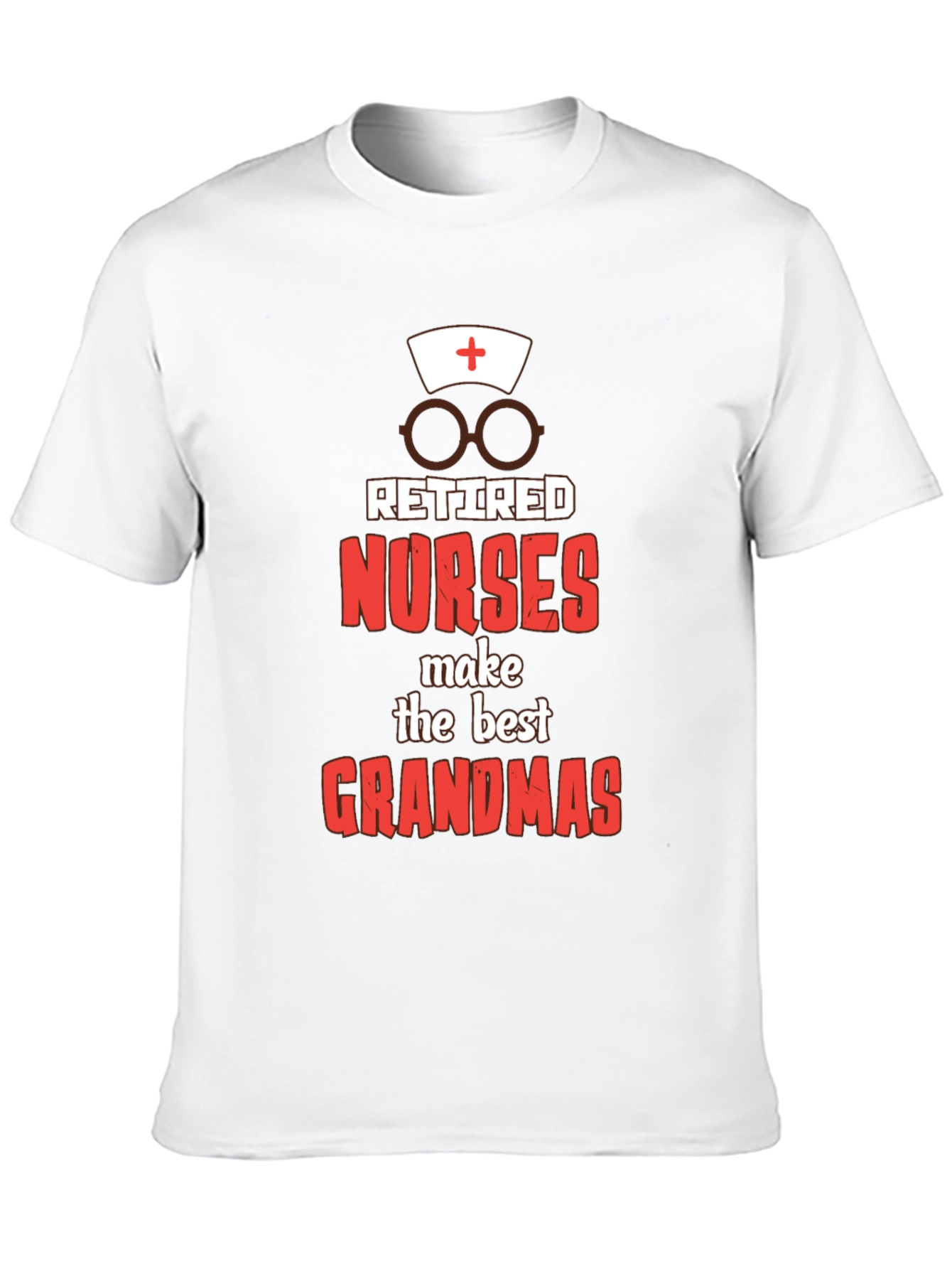 Retired Nurse Grandmas Graphic Tee