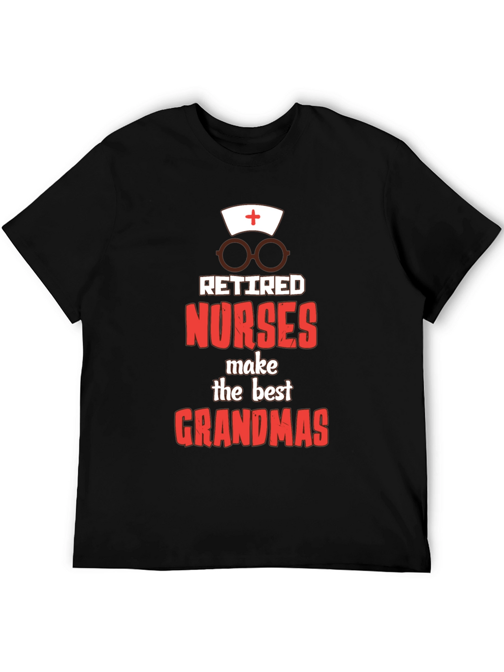 Retired Nurse Grandmas Graphic Tee