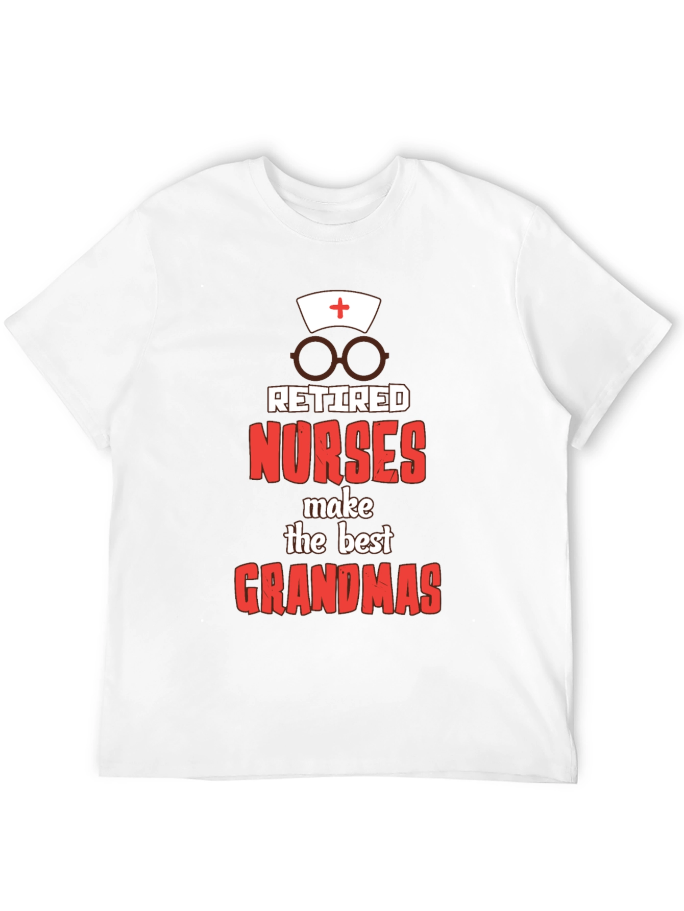 Retired Nurse Grandmas Graphic Tee