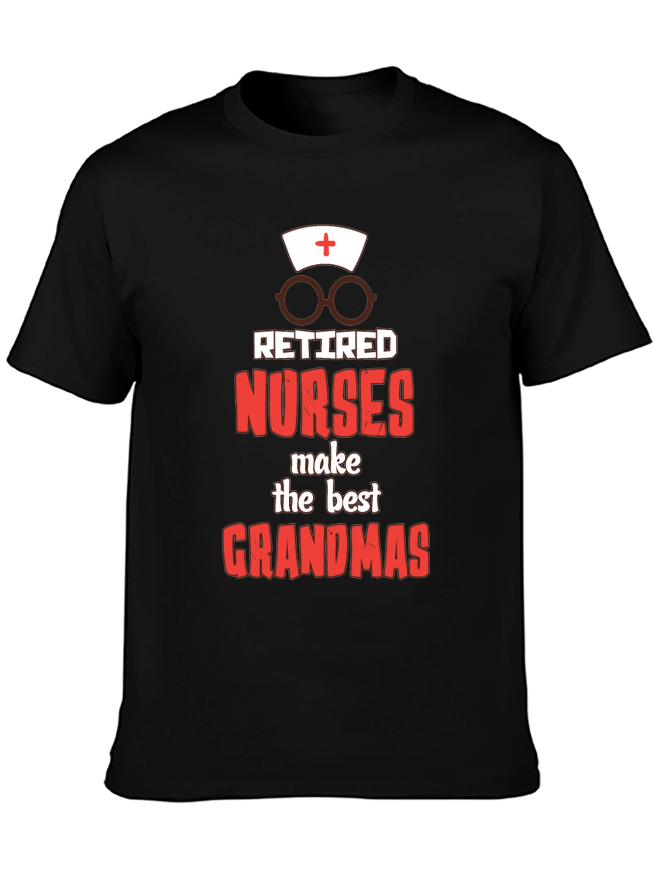 Retired Nurse Grandmas Graphic Tee