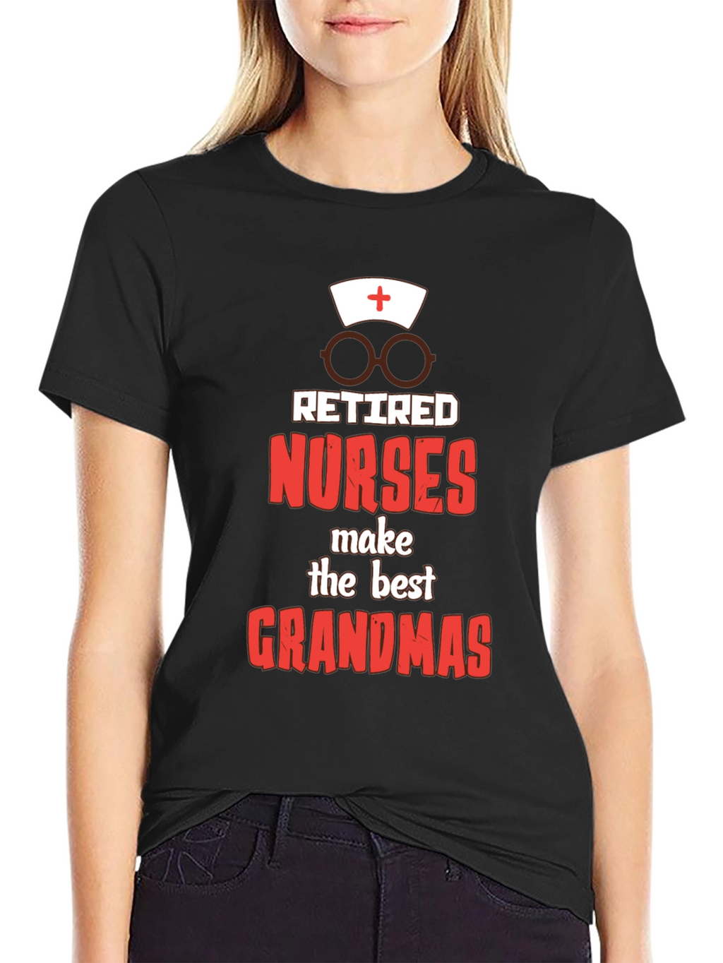 Retired Nurse Grandmas Graphic Tee