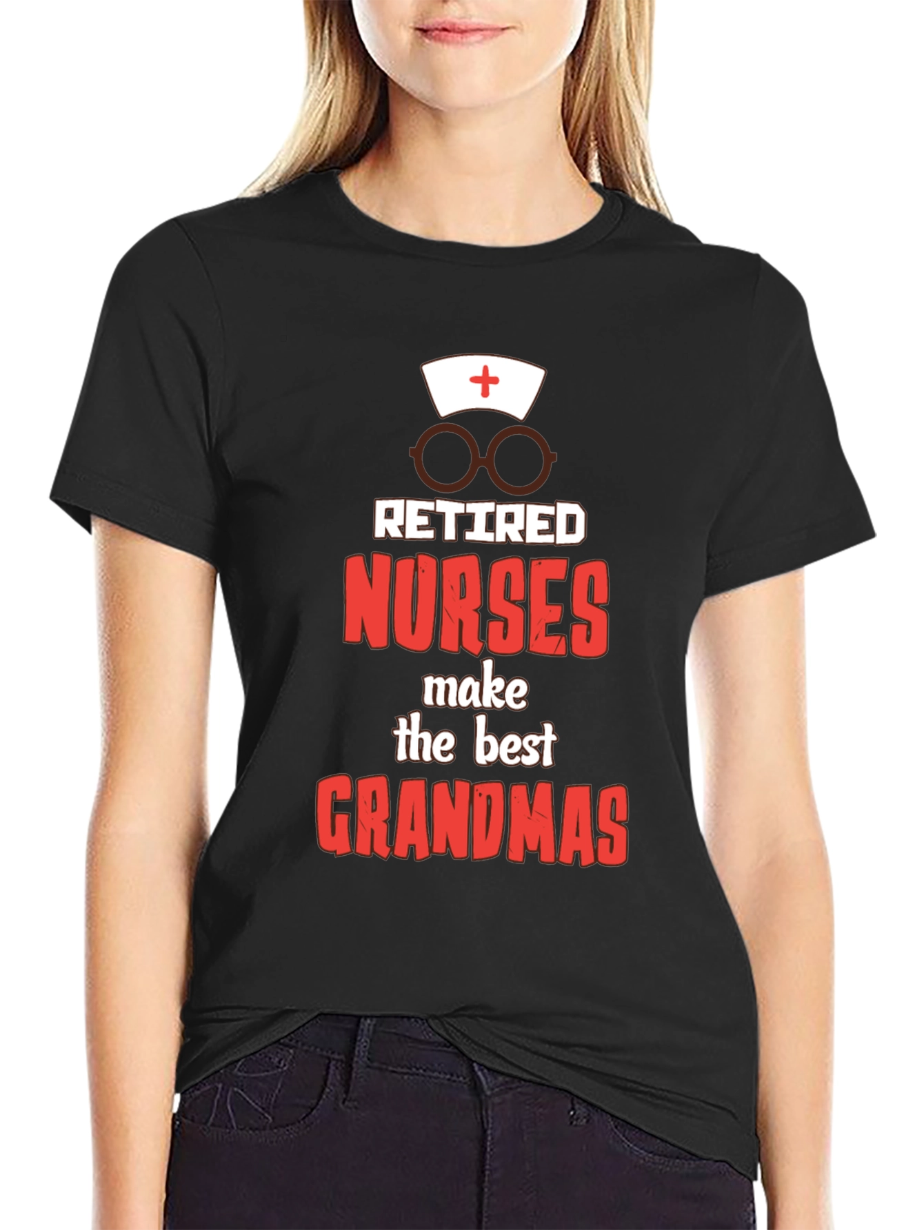 Retired Nurse Grandmas Graphic Tee