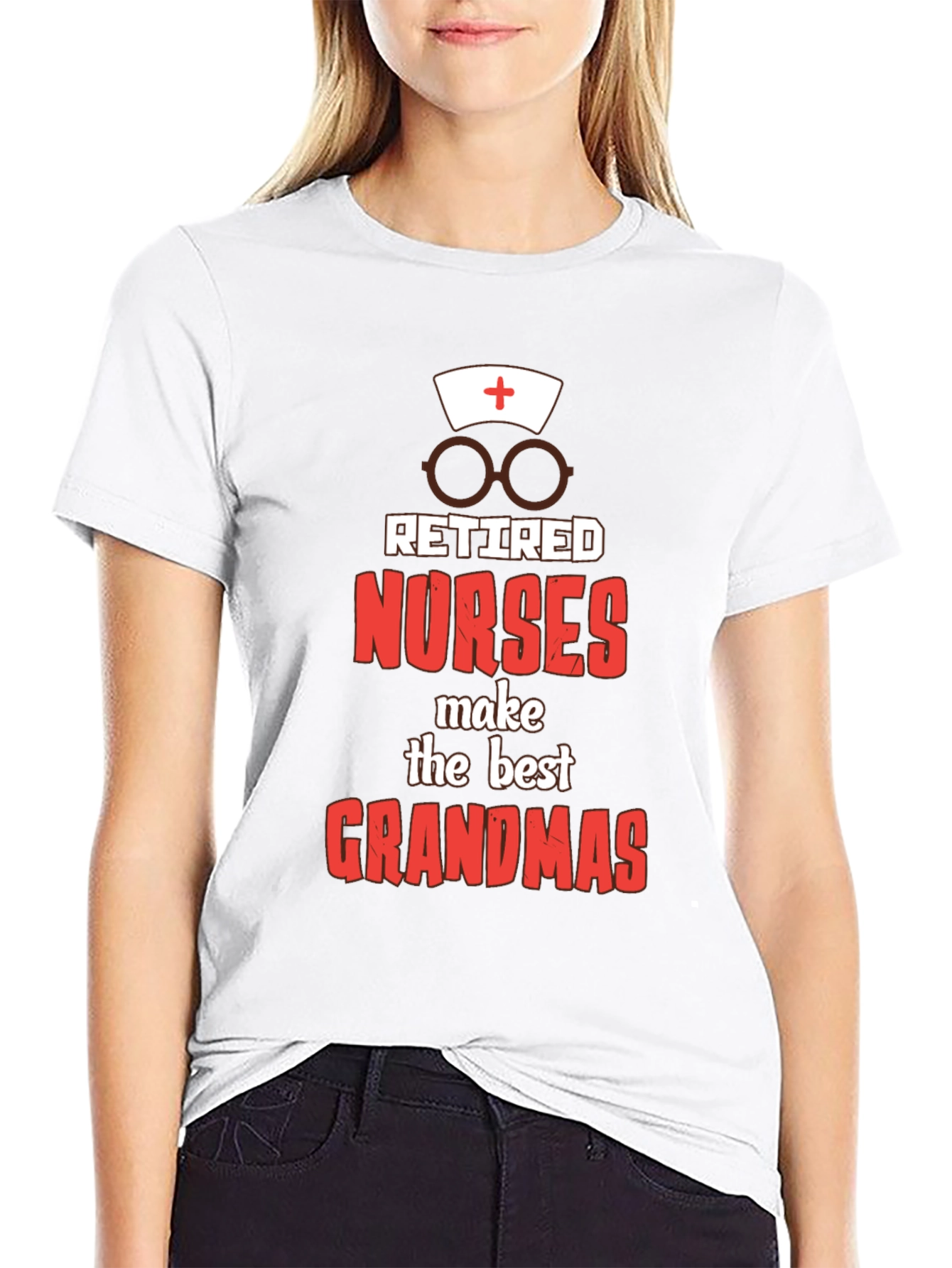 Retired Nurse Grandmas Graphic Tee