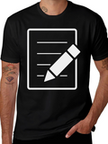 Write On T-Shirt - Cool Graphic Tee