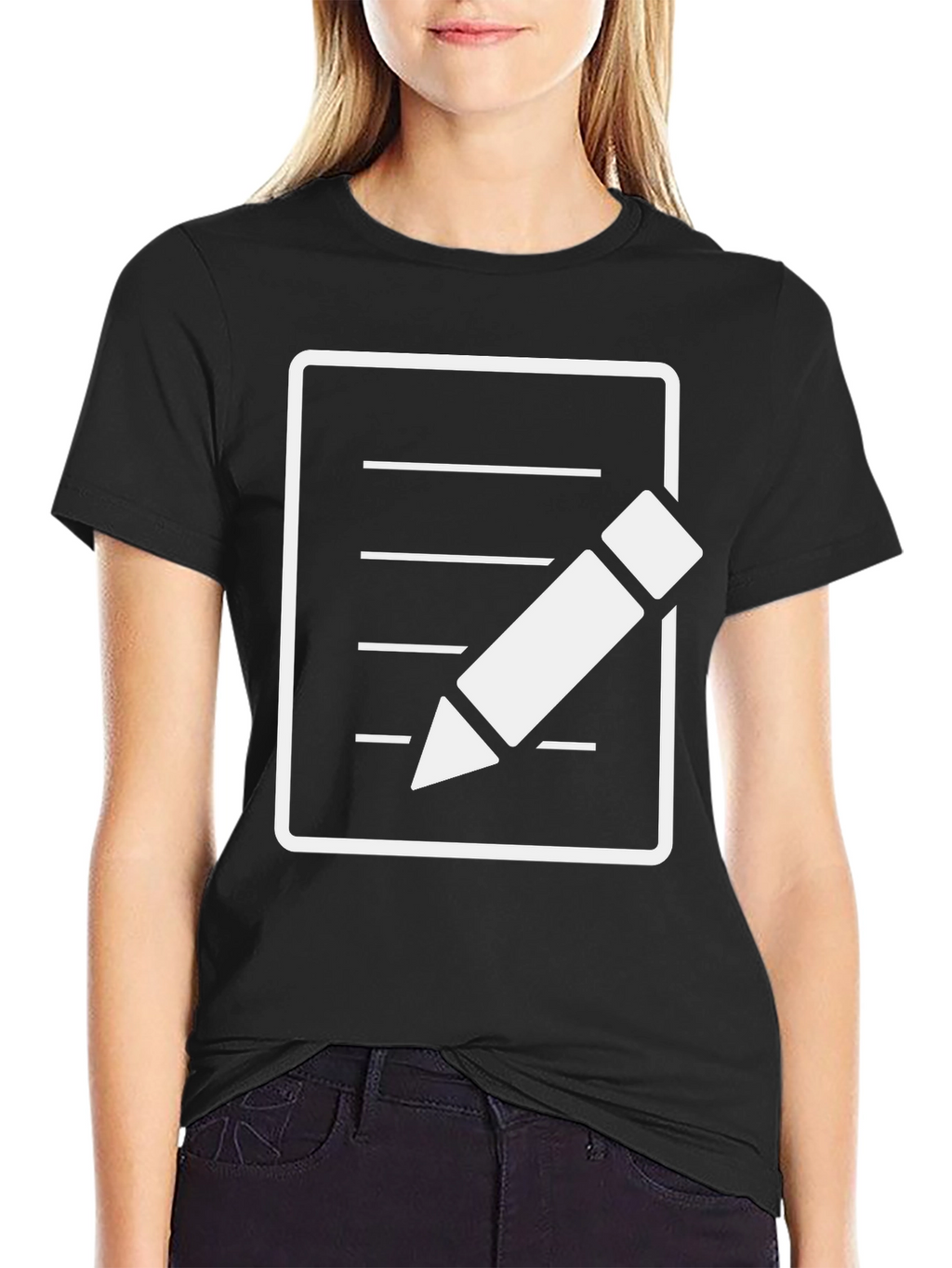 Write On T-Shirt - Cool Graphic Tee