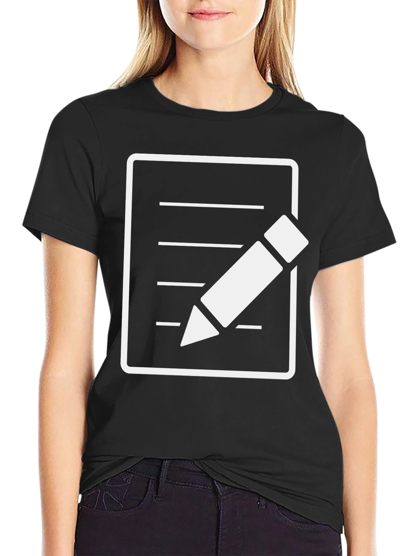 Write On T-Shirt - Cool Graphic Tee