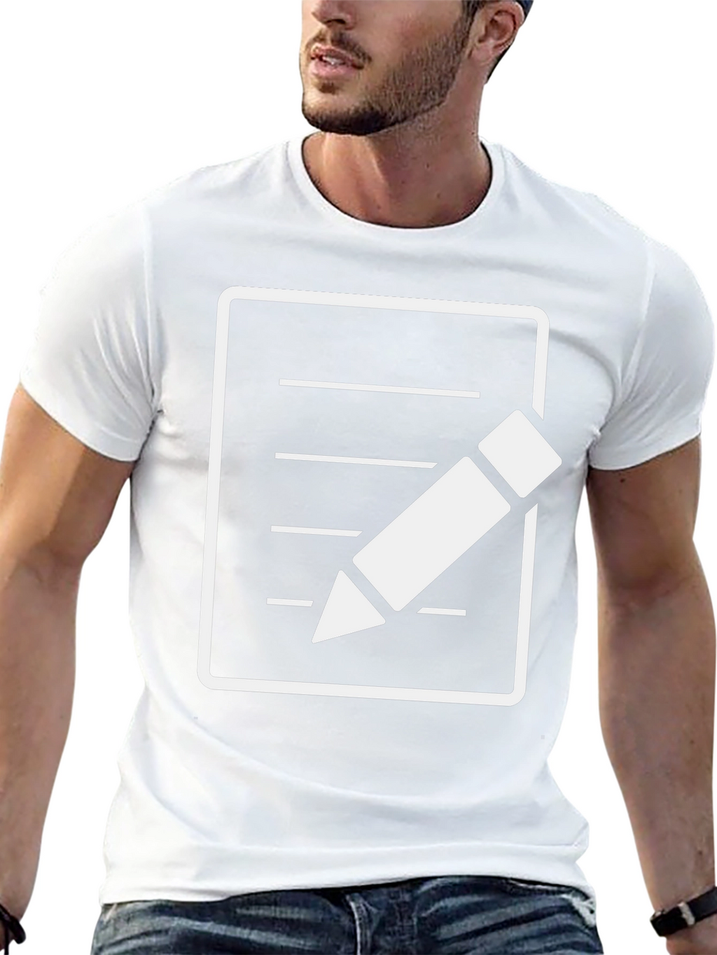 Write On T-Shirt - Cool Graphic Tee
