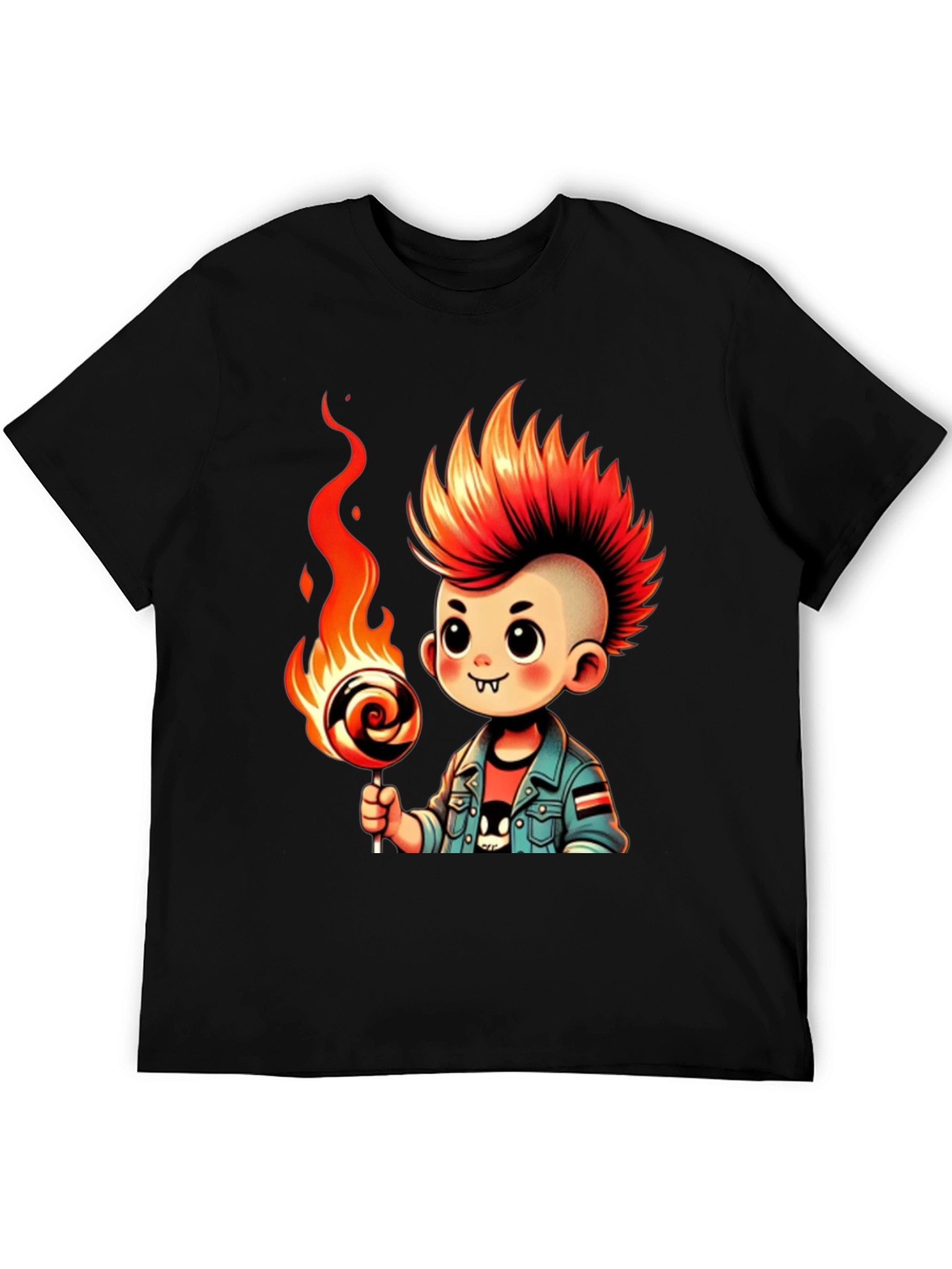 Fiery Lollipop Kid T-Shirt