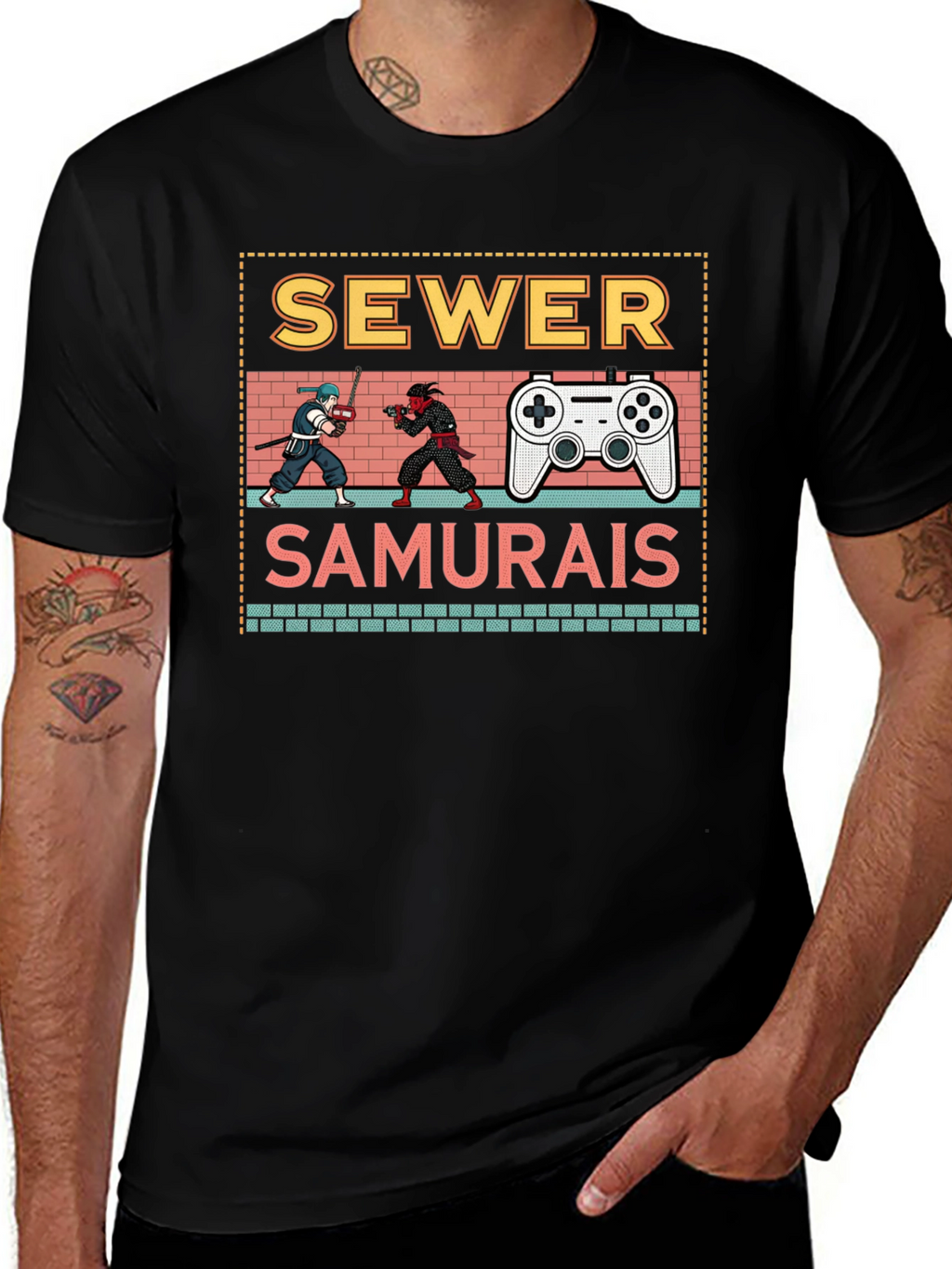 Sewer Samurai Game T-Shirt