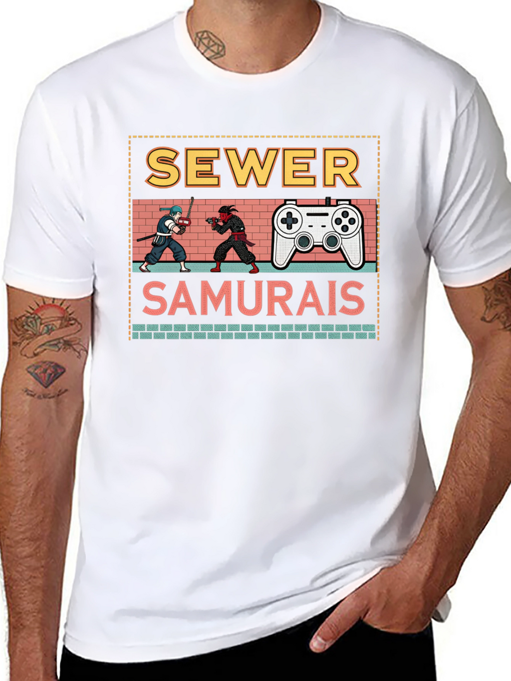 Sewer Samurai Game T-Shirt
