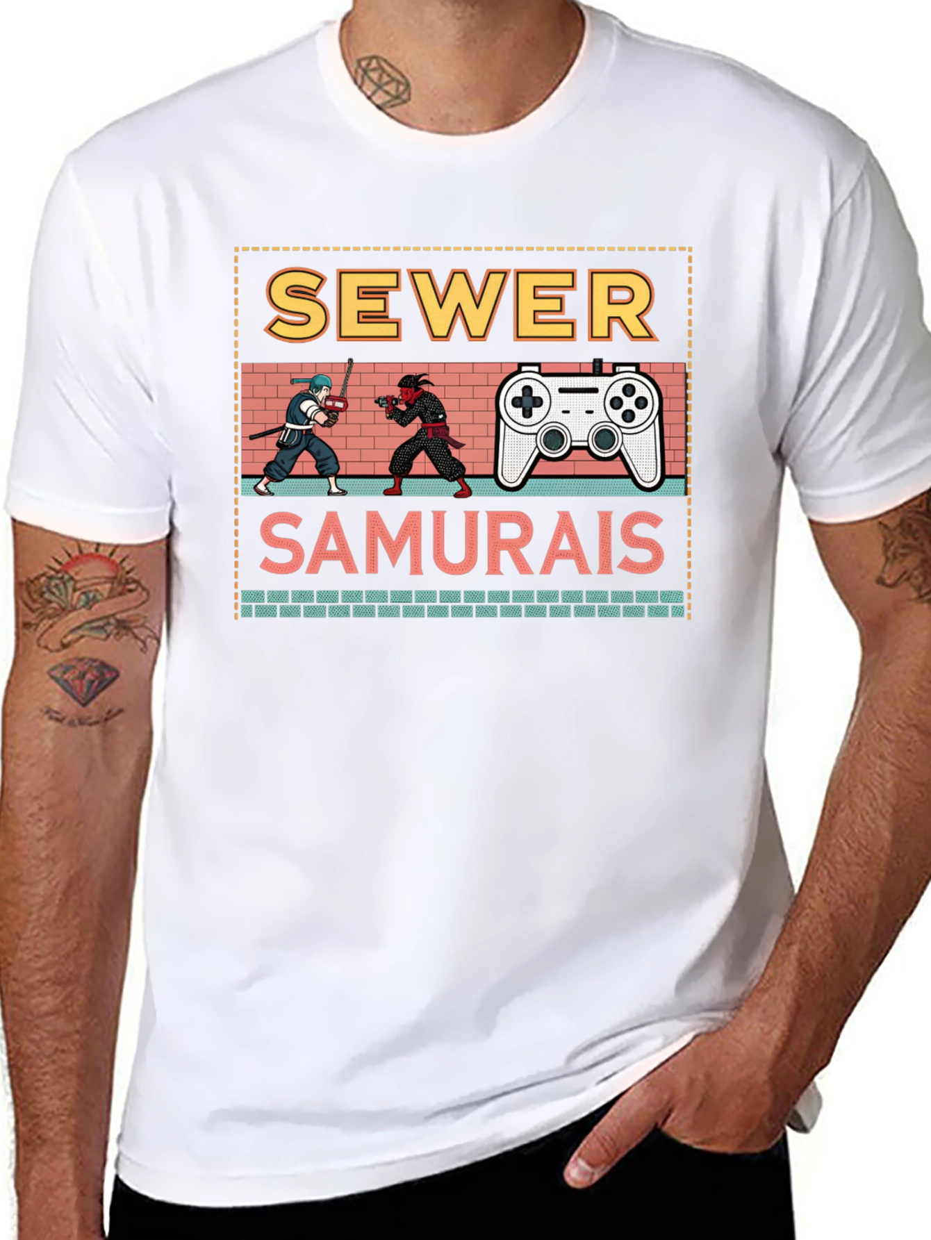 Sewer Samurai Game T-Shirt
