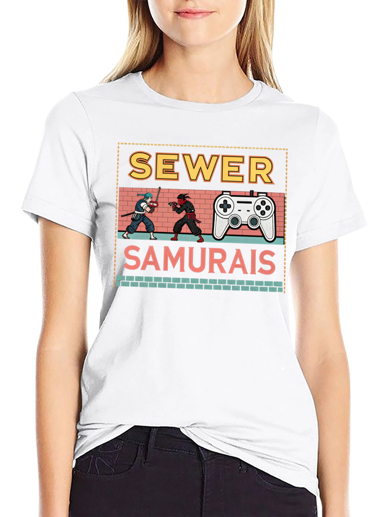 Sewer Samurai Game T-Shirt