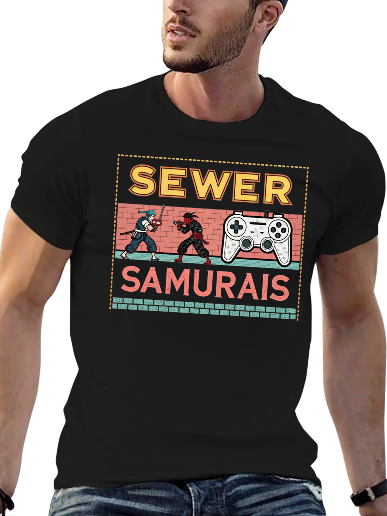 Sewer Samurai Game T-Shirt
