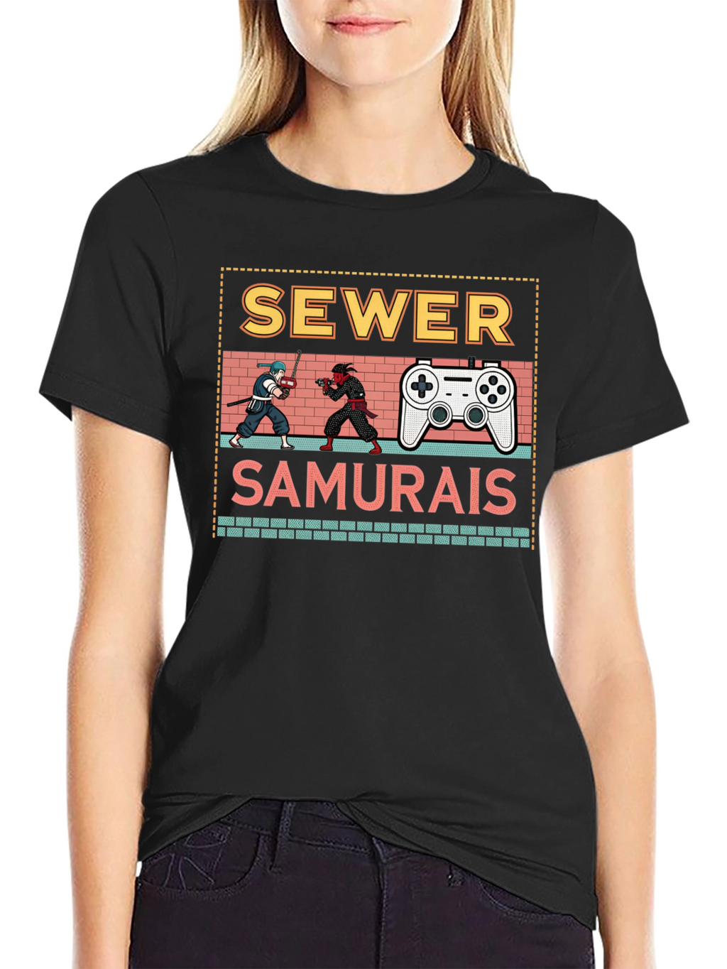 Sewer Samurai Game T-Shirt