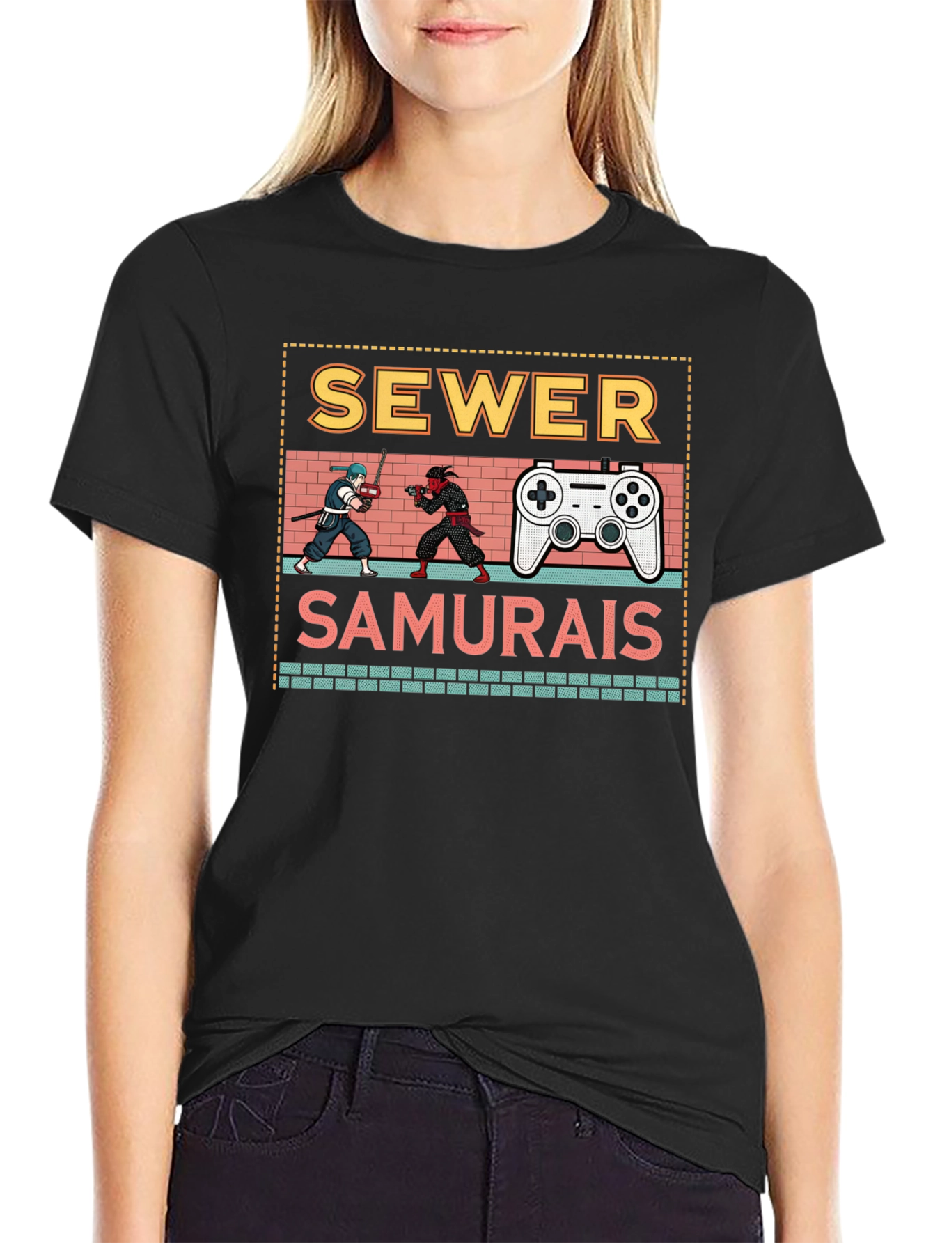 Sewer Samurai Game T-Shirt