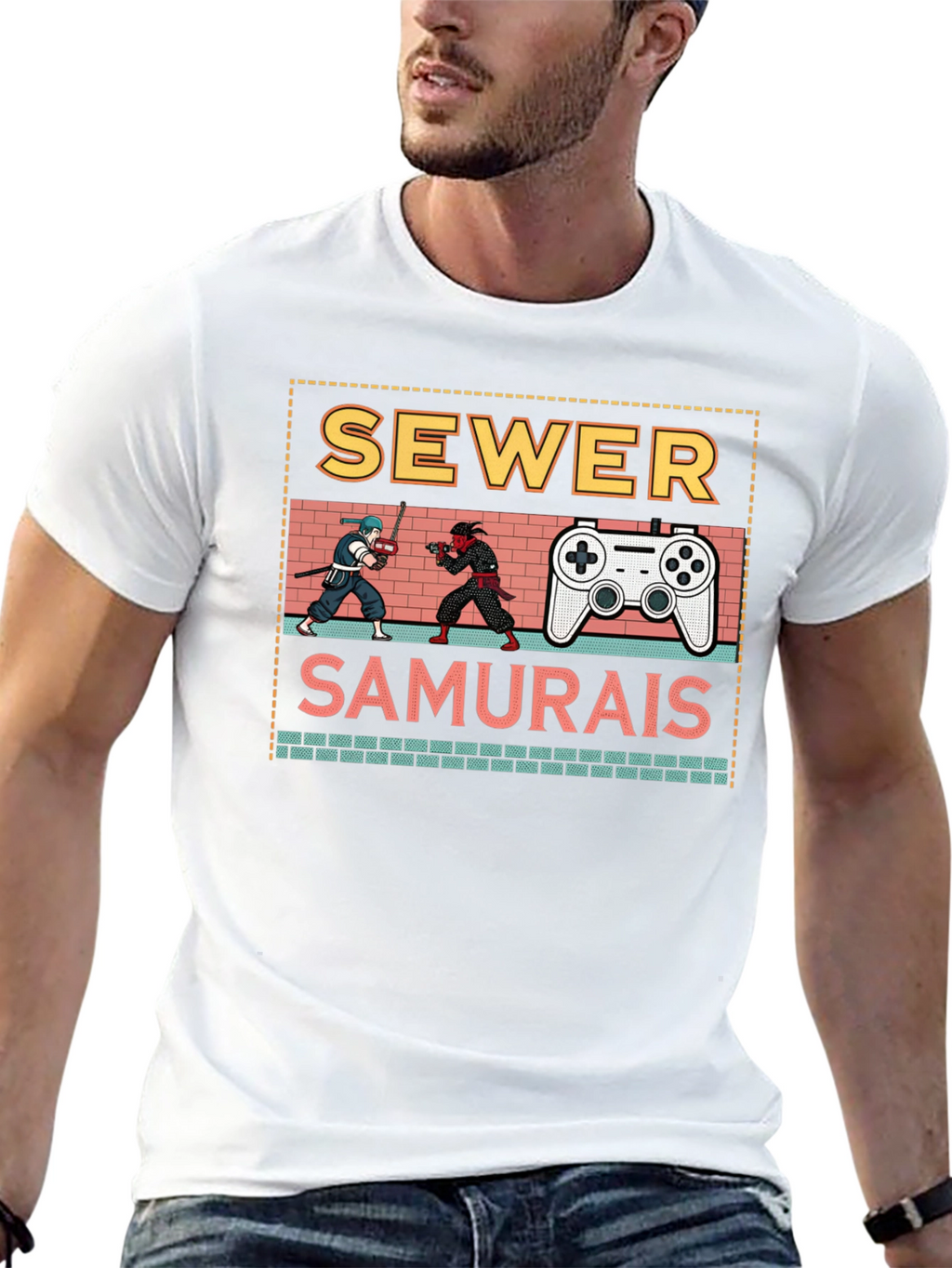 Sewer Samurai Game T-Shirt