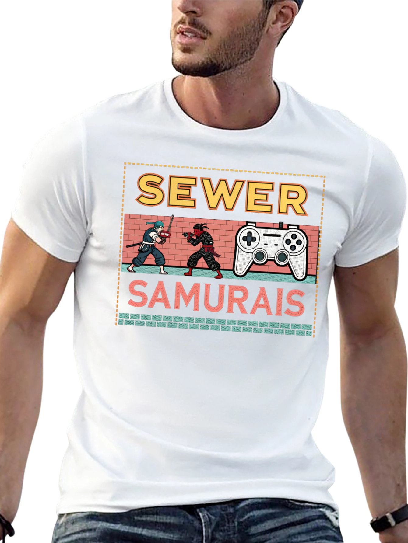 Sewer Samurai Game T-Shirt