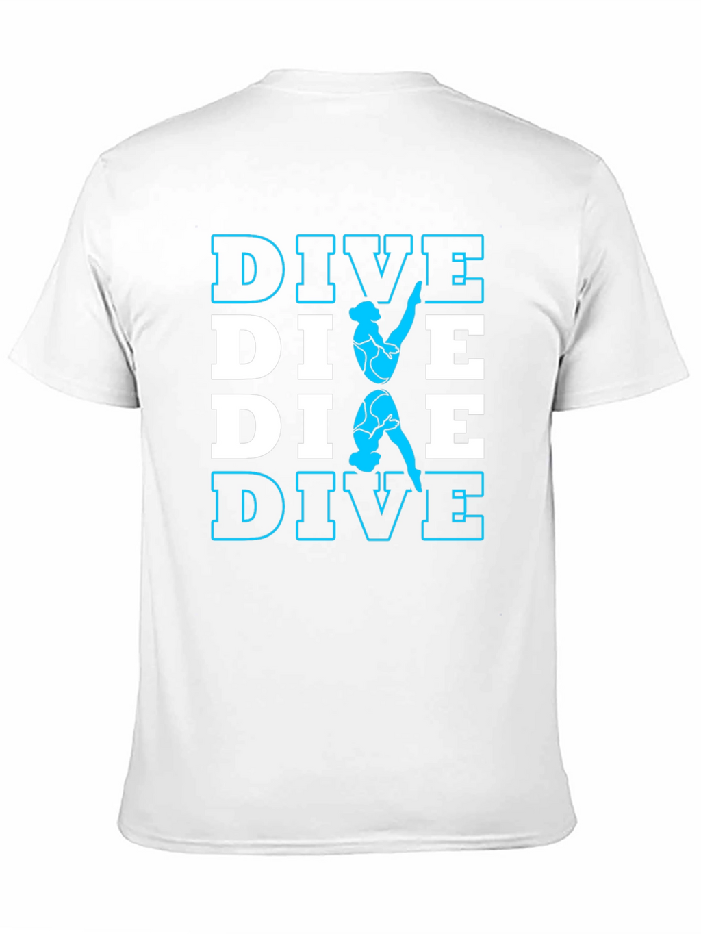 DIVE T-Shirt - Diver Silhouette Design