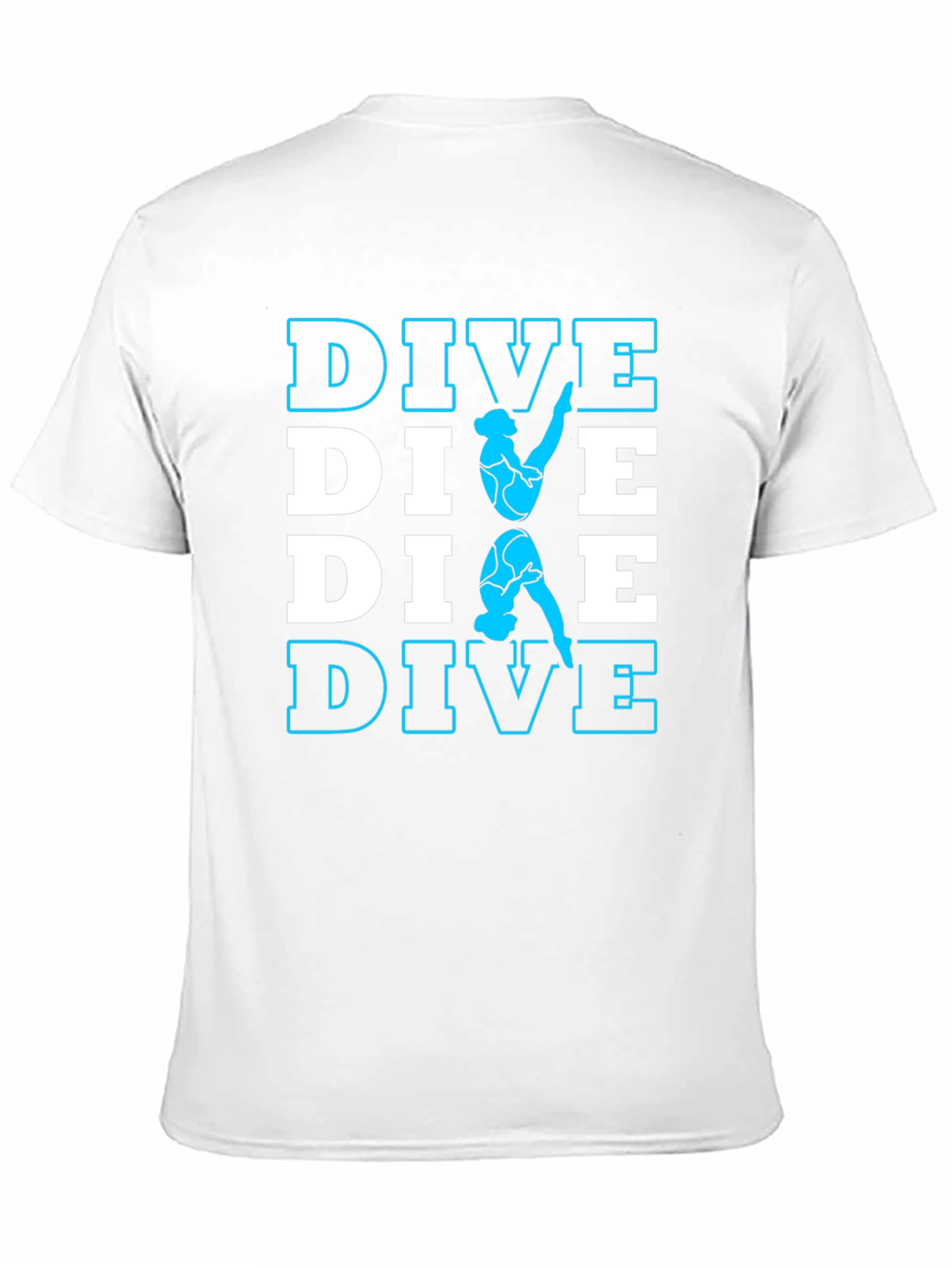 DIVE T-Shirt - Diver Silhouette Design