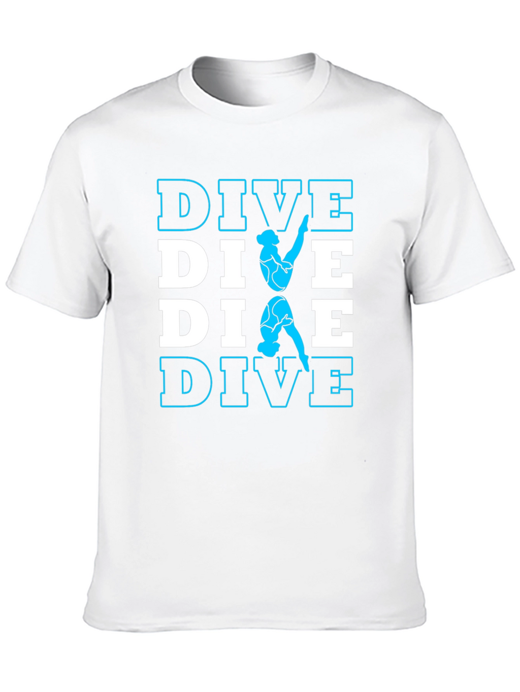 DIVE T-Shirt - Diver Silhouette Design