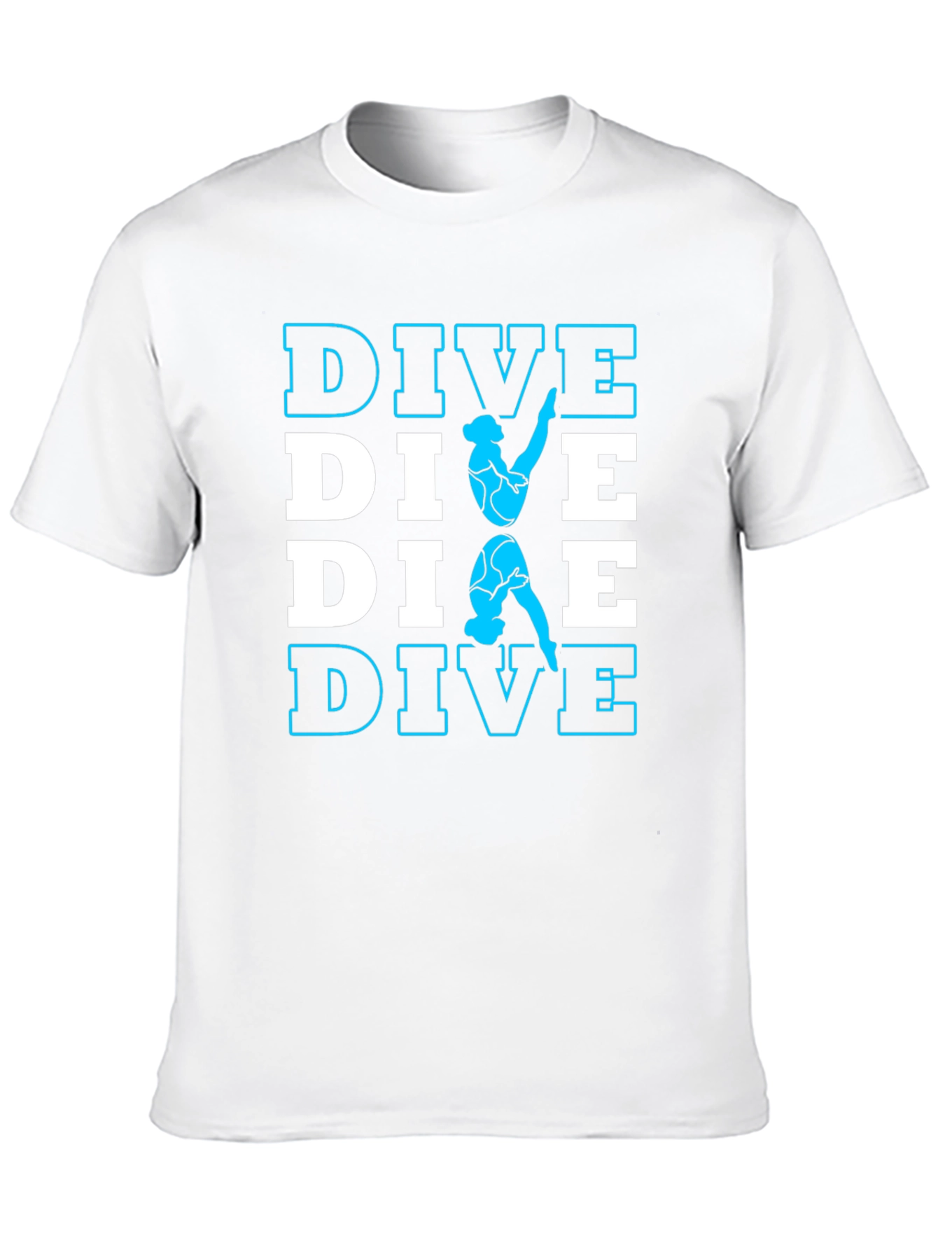 DIVE T-Shirt - Diver Silhouette Design