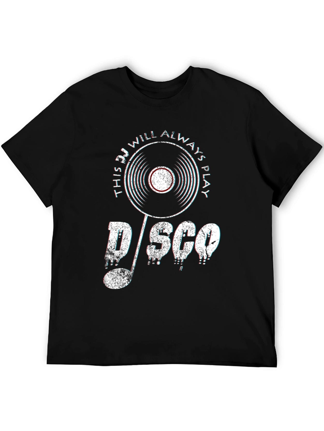 DJ Disco Record Music T-Shirt