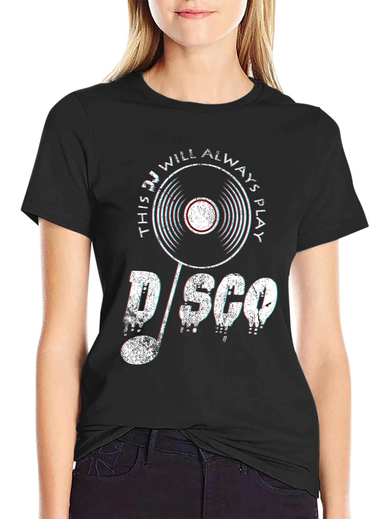 DJ Disco Record Music T-Shirt