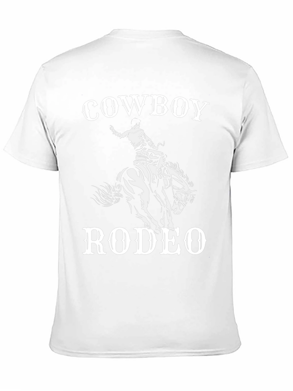 Cowboy Rodeo Graphic T-Shirt - Black Tee