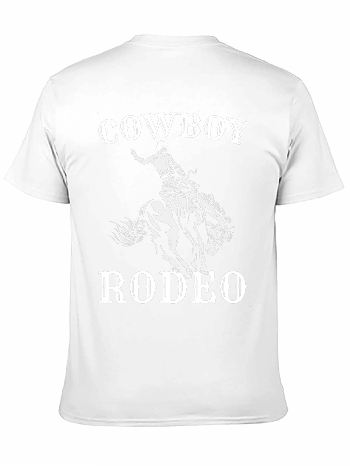 Cowboy Rodeo Graphic T-Shirt - Black Tee