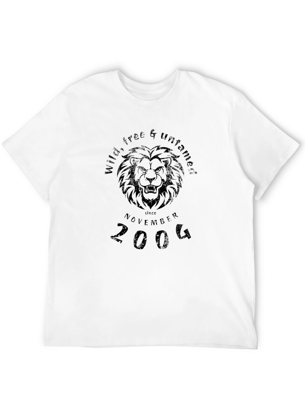 Wild Free & Untamed Lion Graphic Tee
