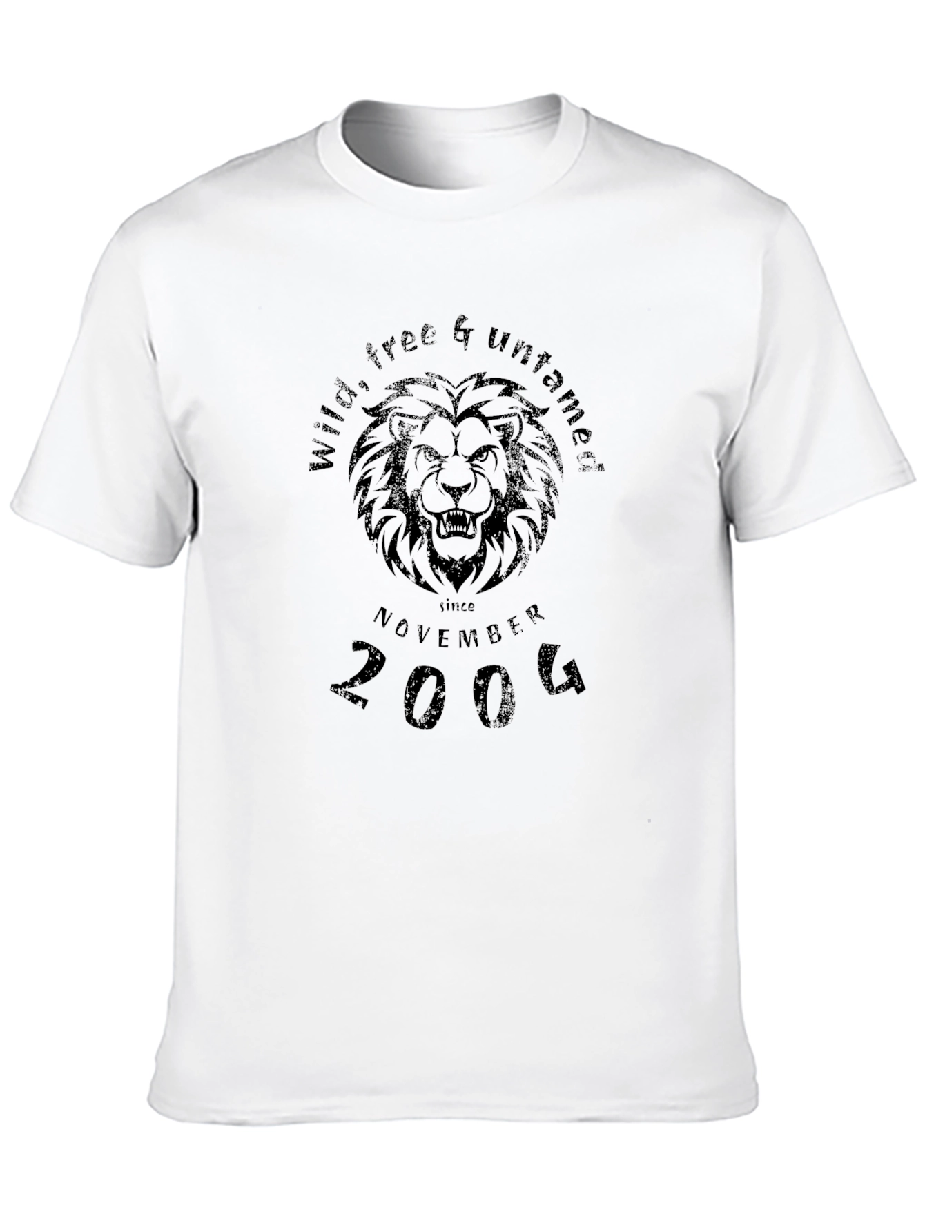 Wild Free & Untamed Lion Graphic Tee