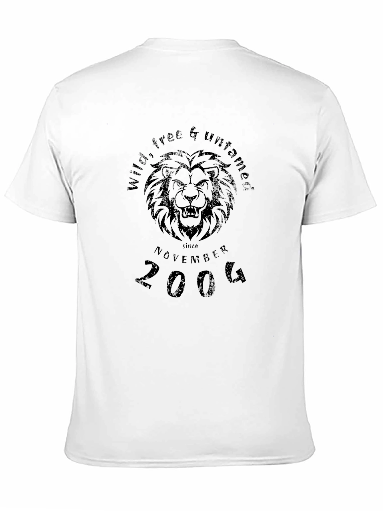 Wild Free & Untamed Lion Graphic Tee