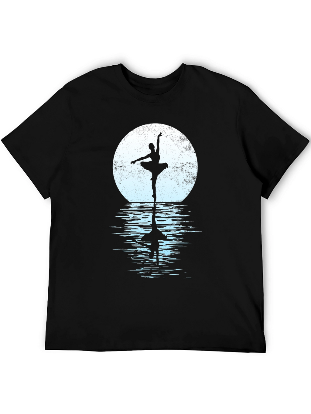 Ballerina Moon Silhouette T-Shirt