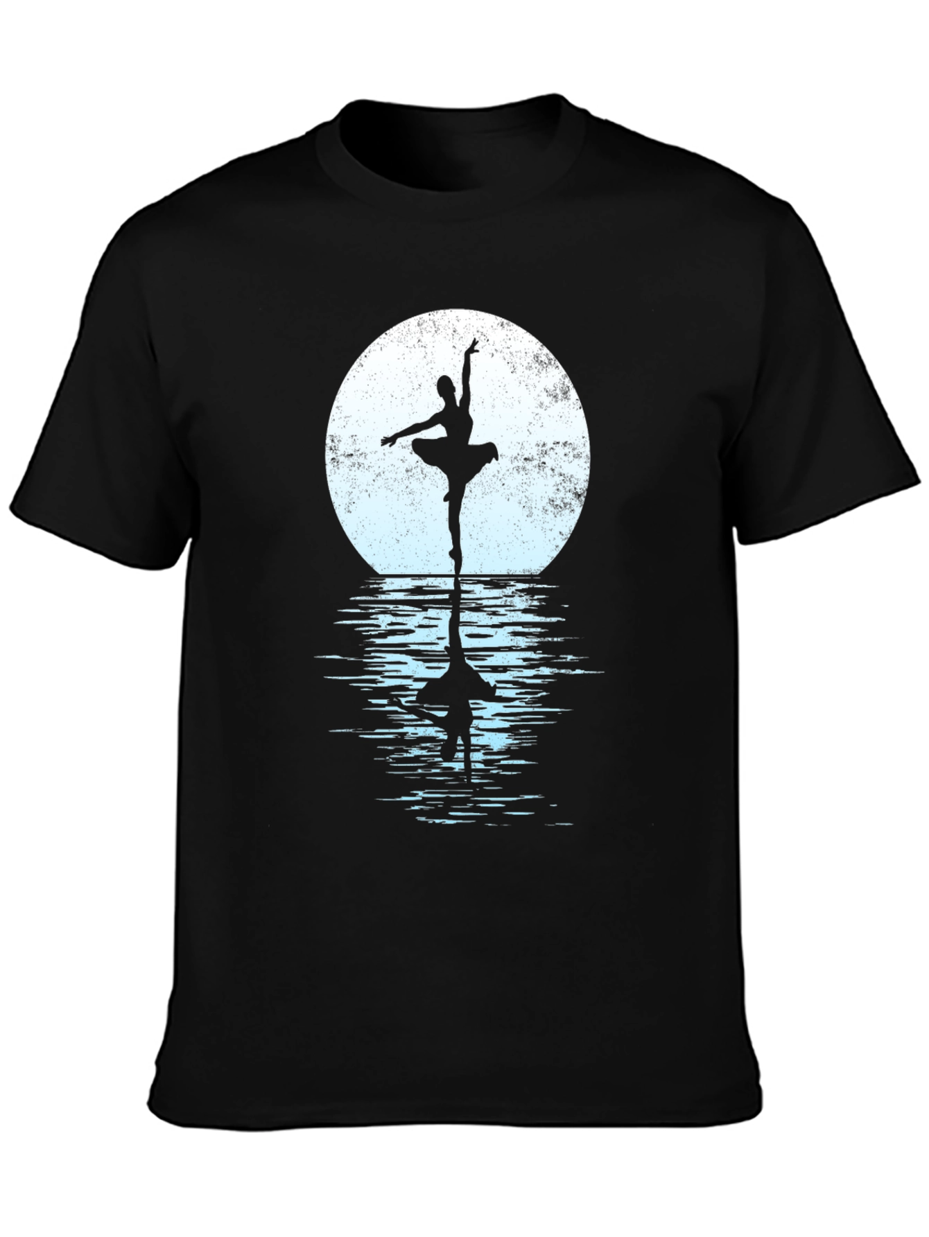 Ballerina Moon Silhouette T-Shirt