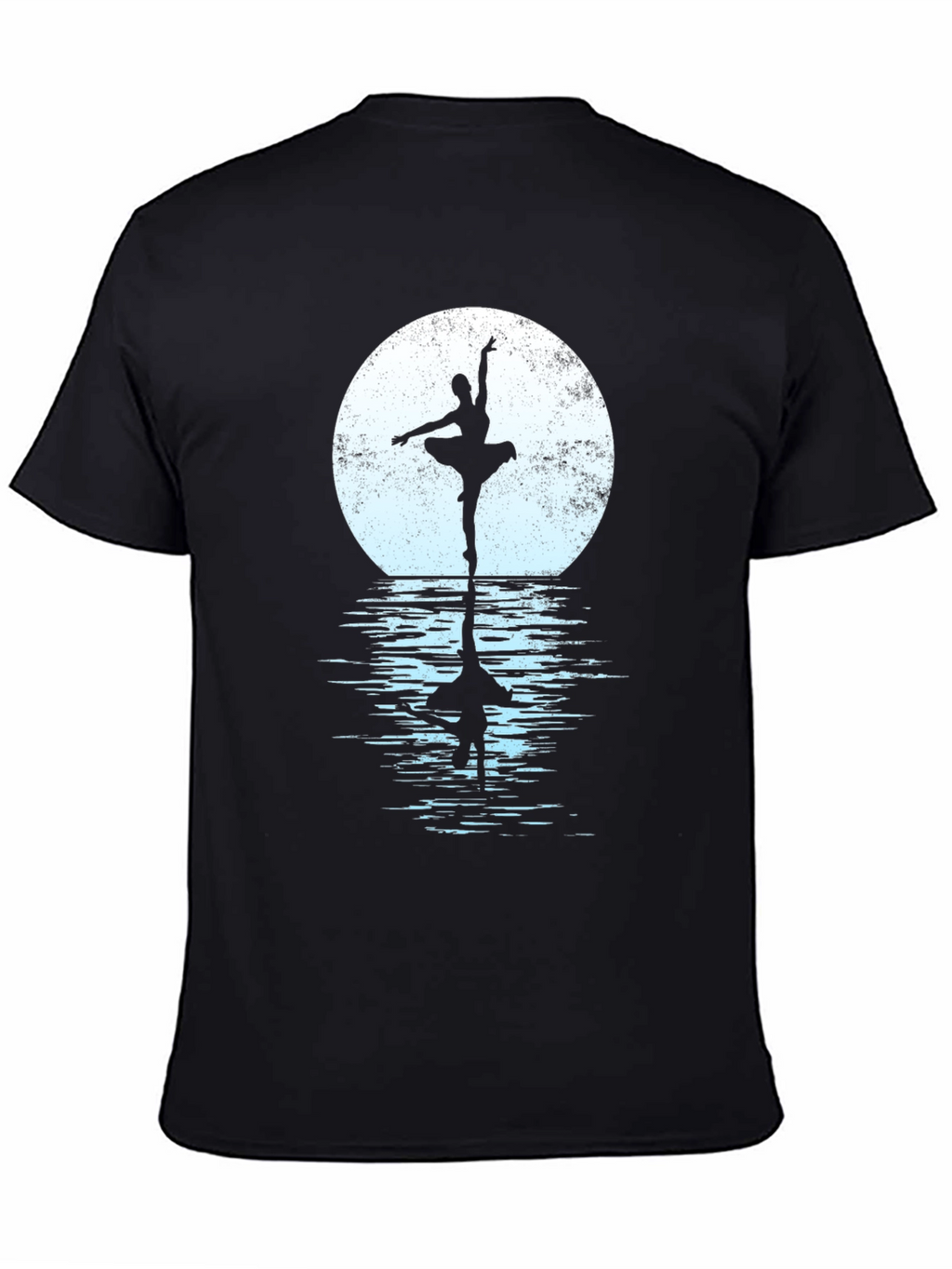 Ballerina Moon Silhouette T-Shirt