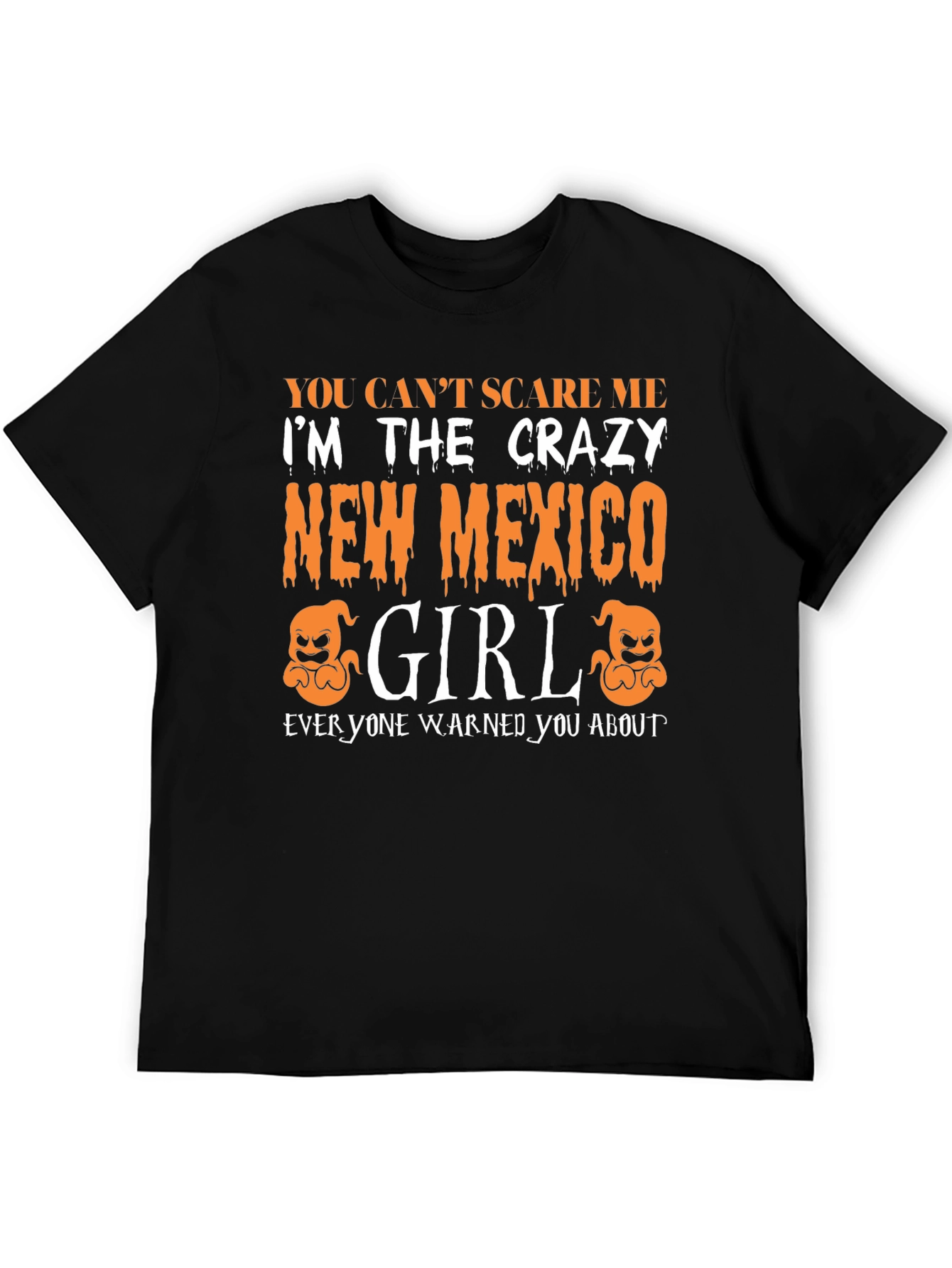 Crazy New Mexico Girl Halloween T-Shirt
