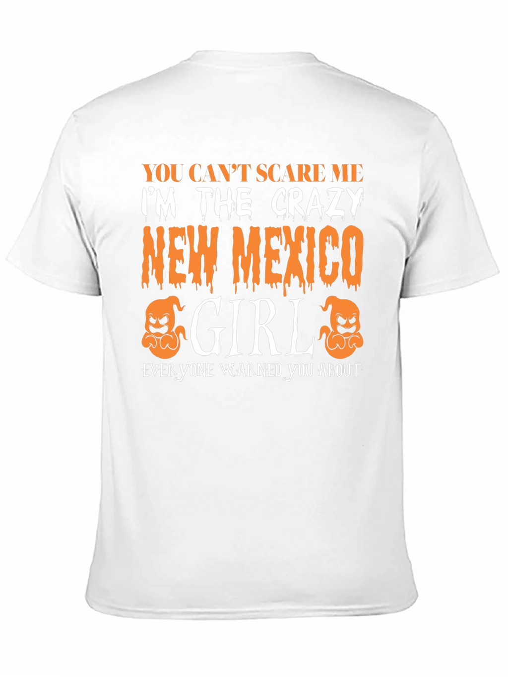 Crazy New Mexico Girl Halloween T-Shirt
