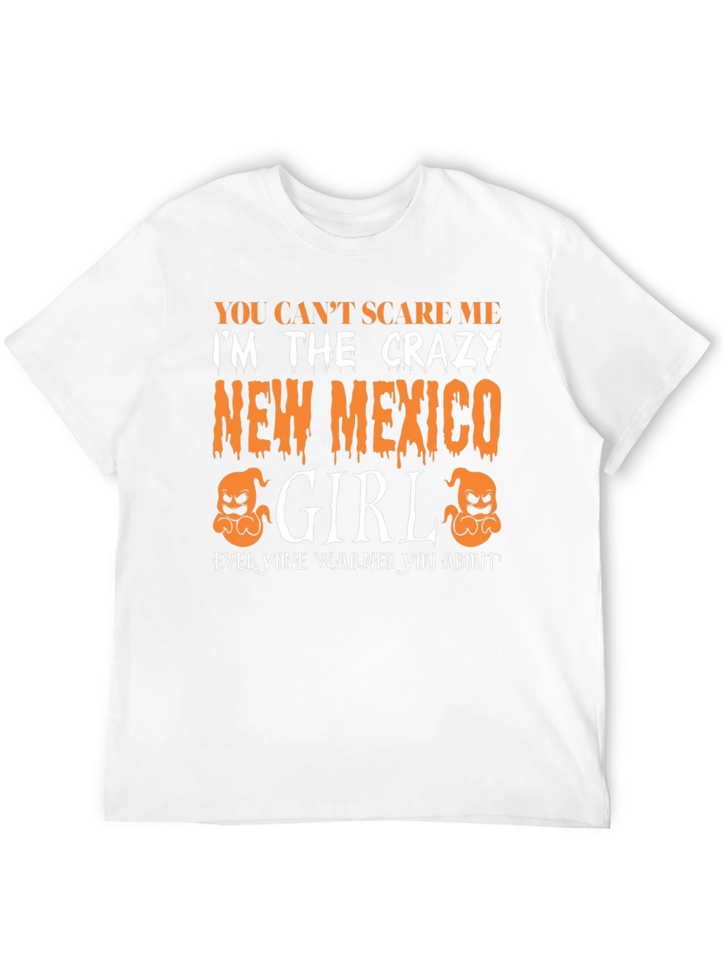 Crazy New Mexico Girl Halloween T-Shirt